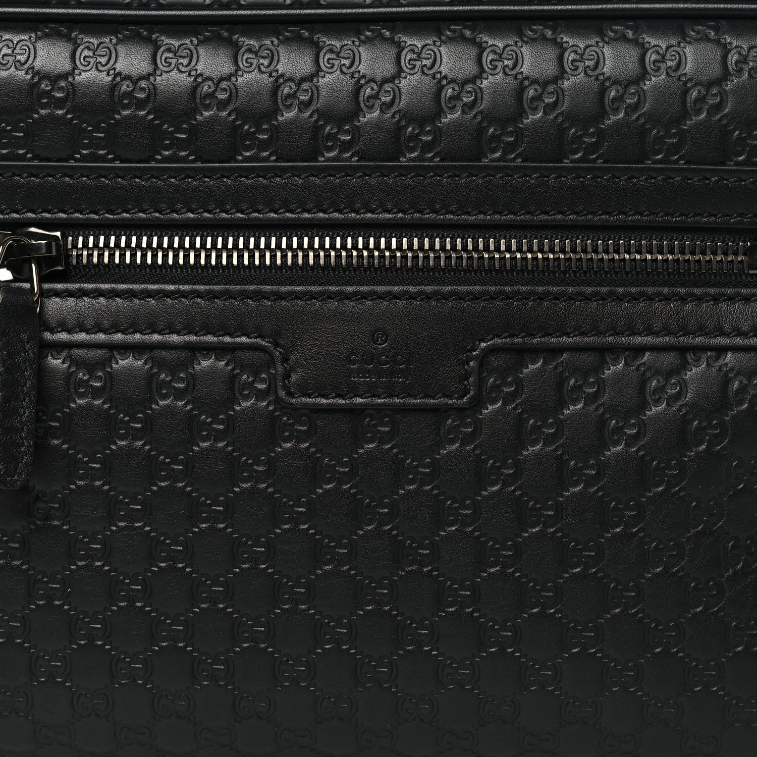 Microguccissima Toiletry Case Black