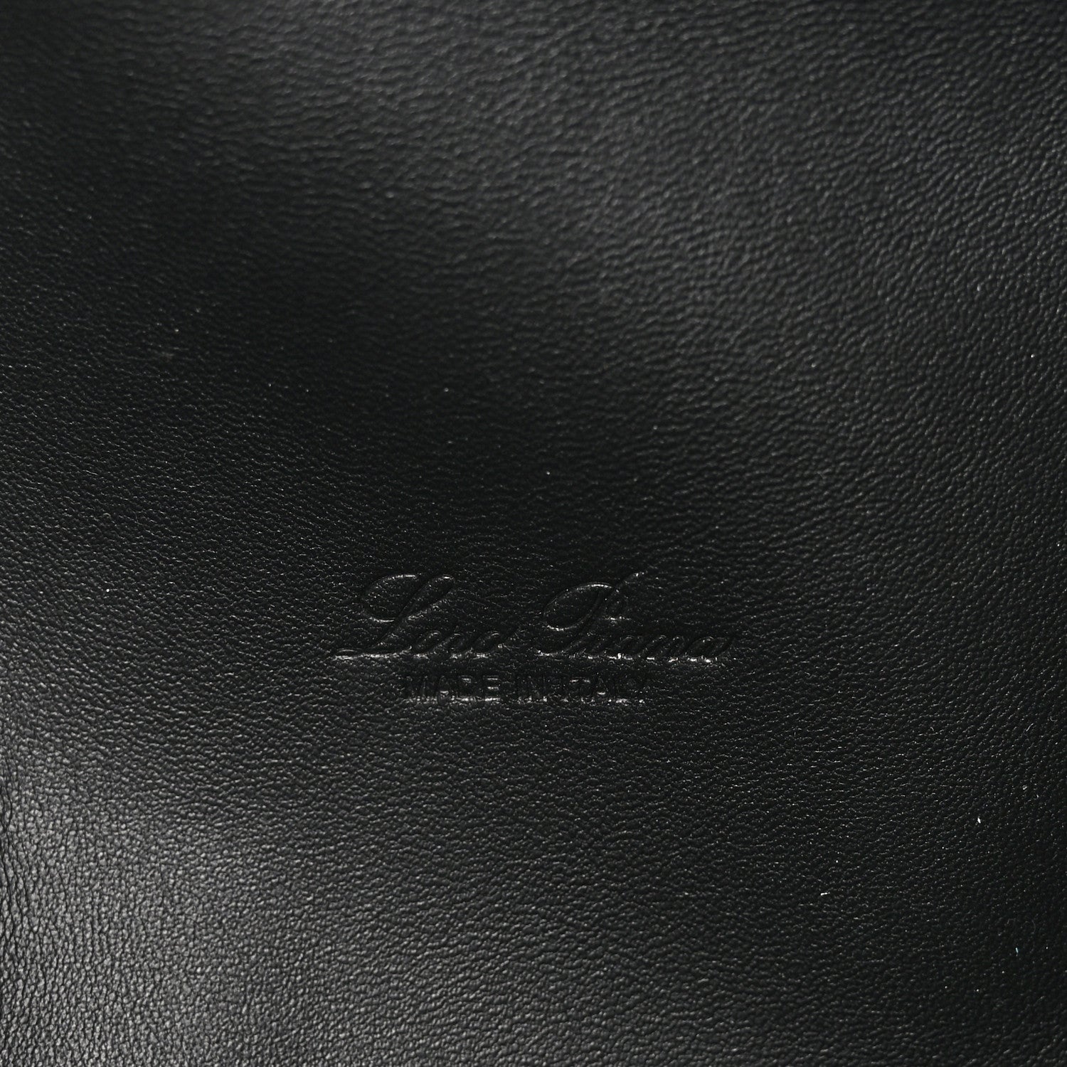 Grained Calfskin Extra Pocket Pouch L29 Black