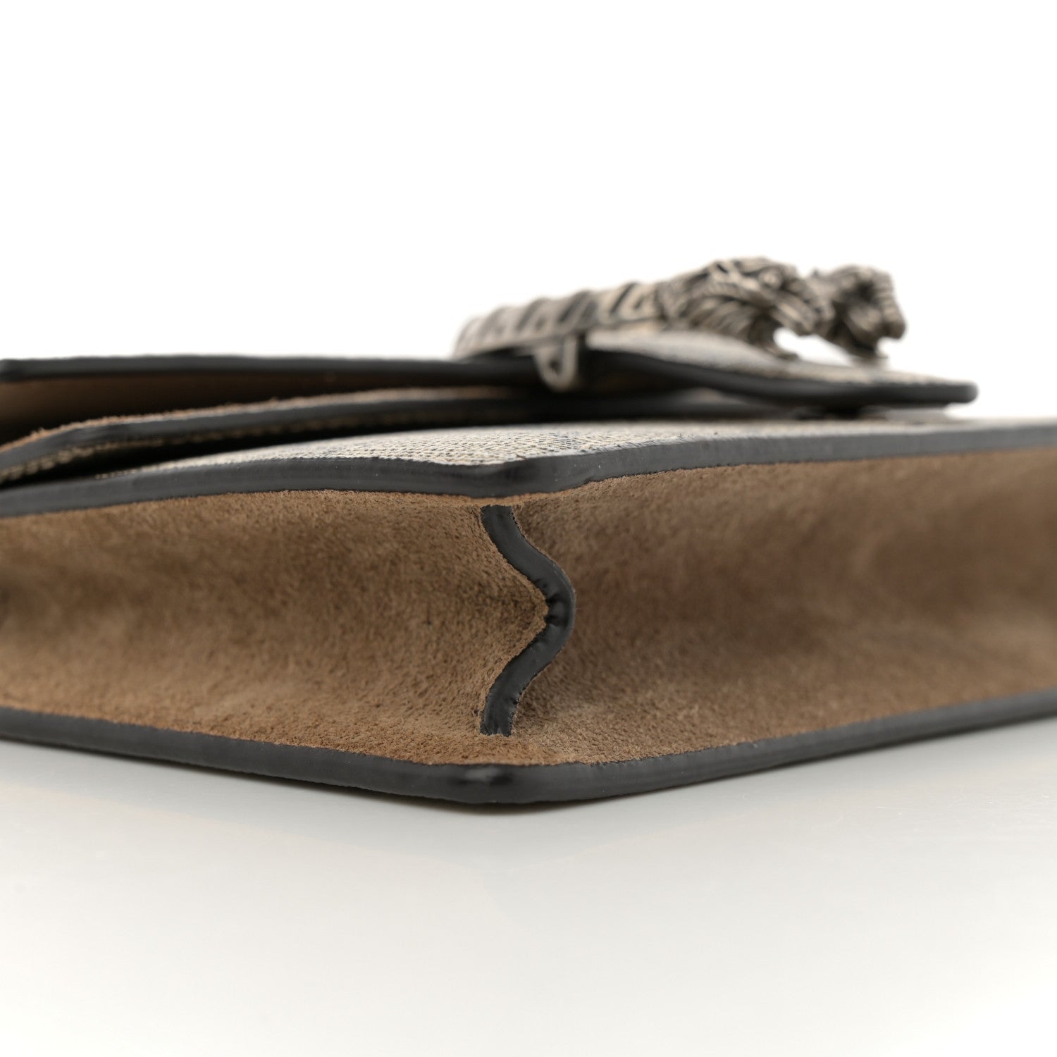 GG Supreme Monogram Super Mini Dionysus Shoulder Bag Taupe