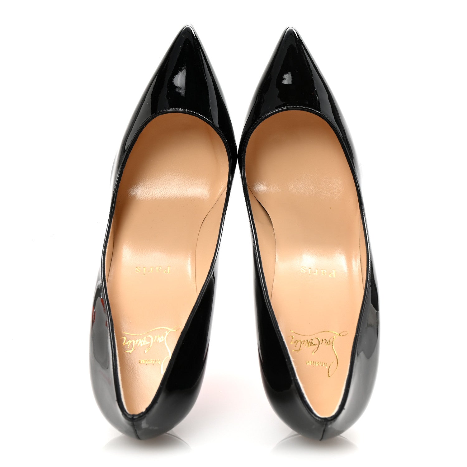 Patent Pigalle Follies 100 Pumps 38 Black