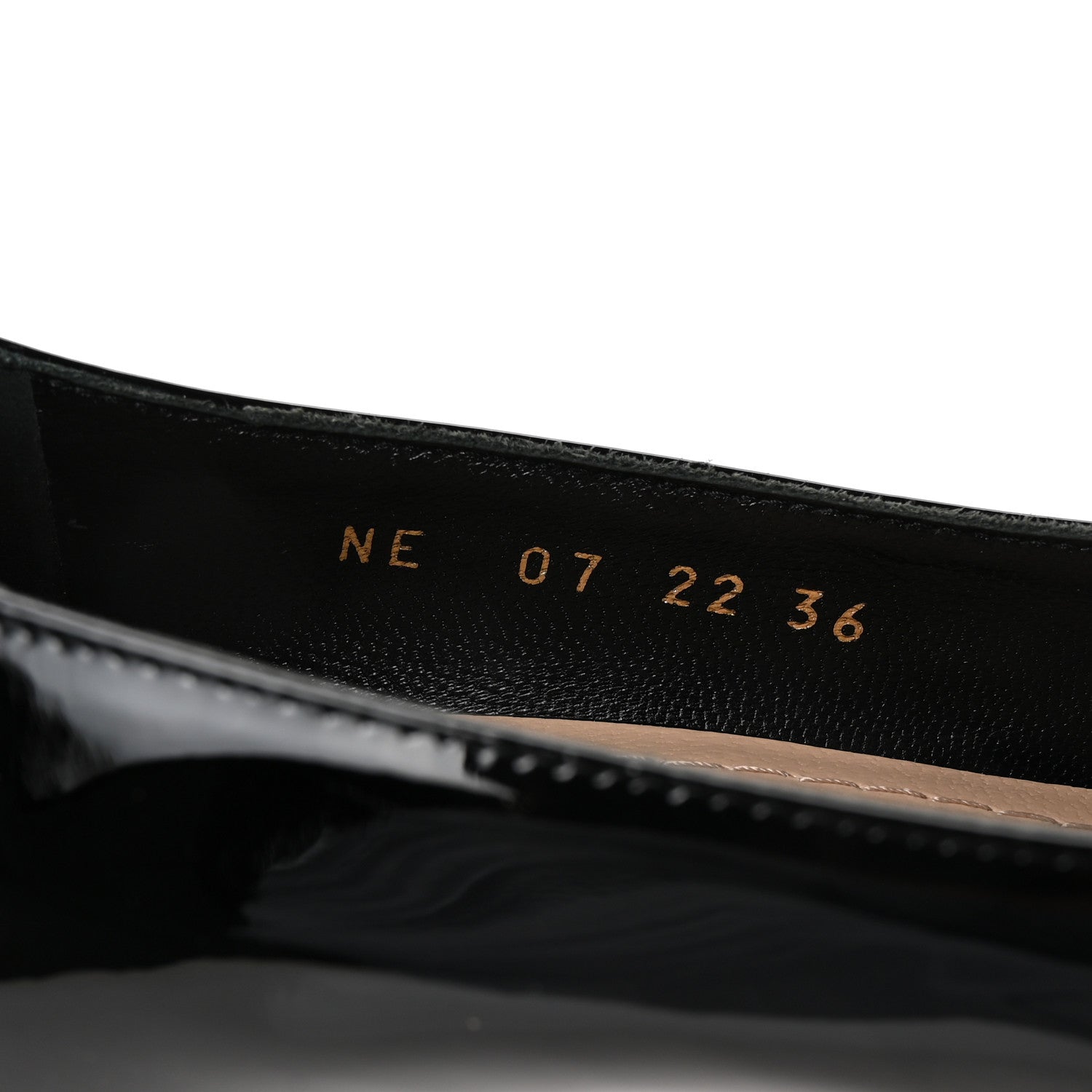 Patent Grosgrain Bow Idylle 35mm Pumps 36 Black