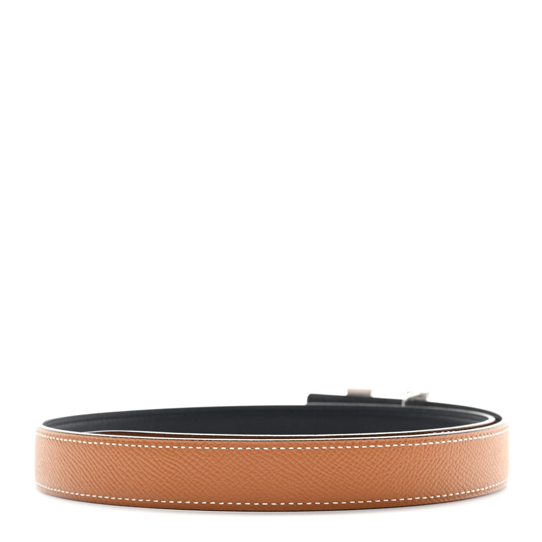 Swift Epsom 24mm Mini H Belt 75 30 Black Gold
