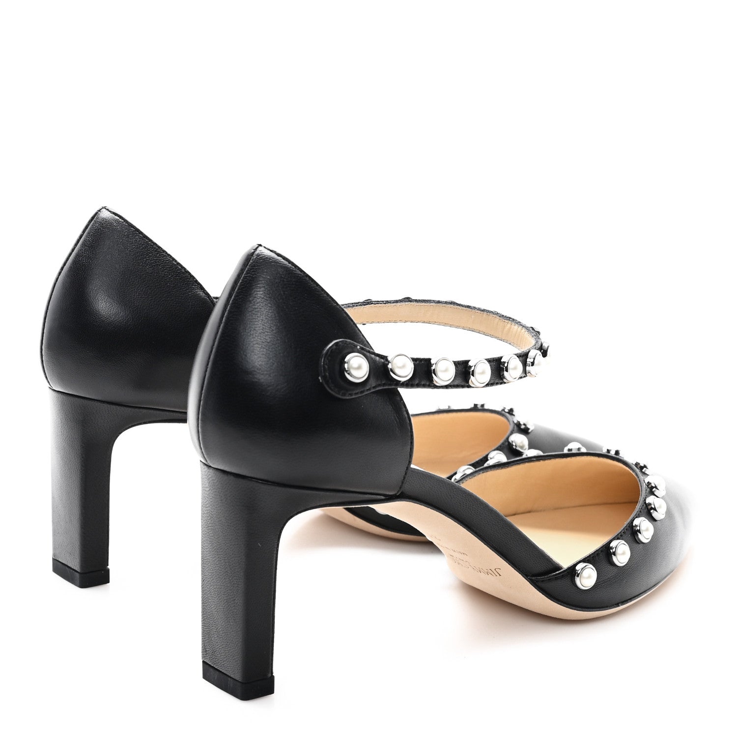 Nappa Pearl Leema 65 Pumps 37 Black