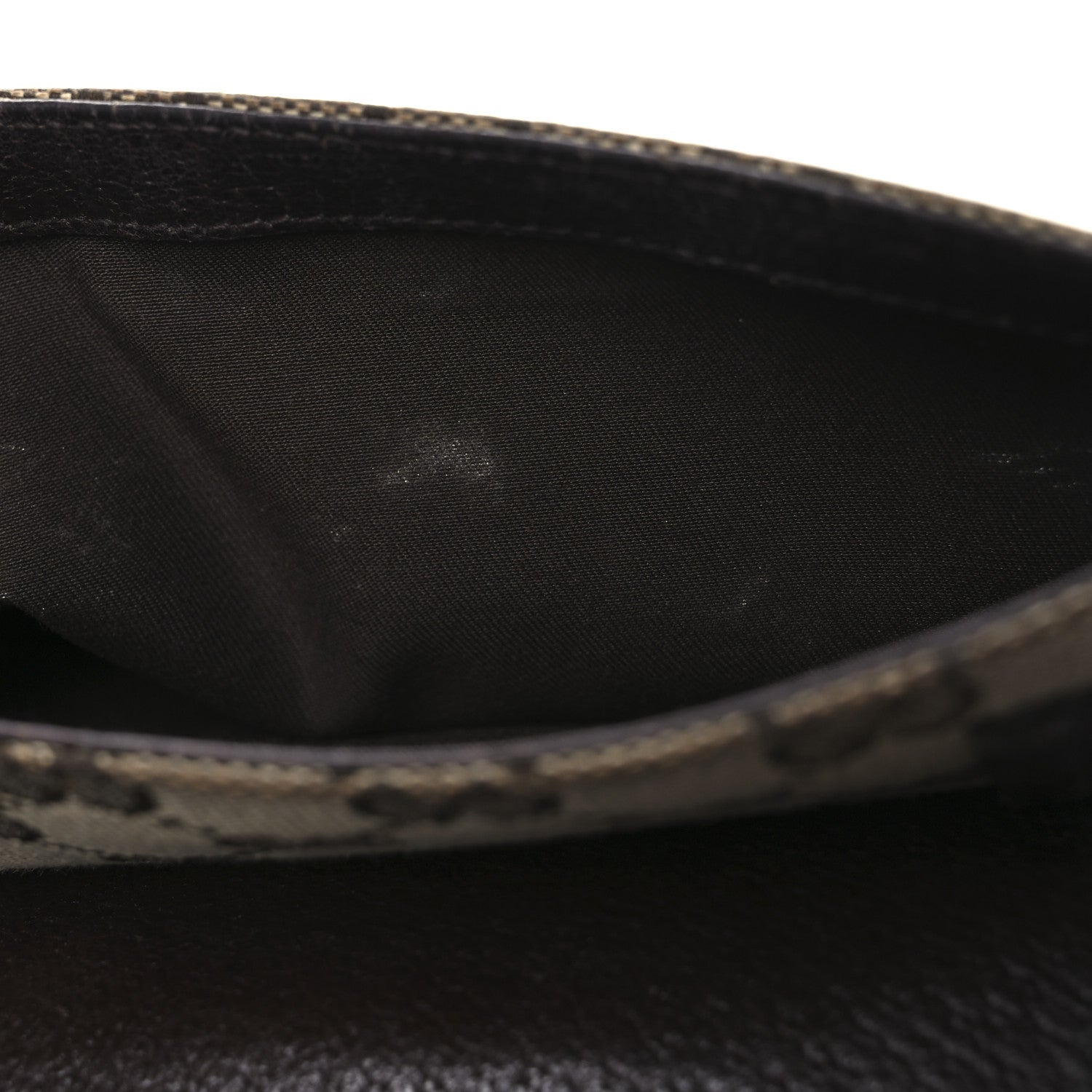 Monogram Waist Pouch Bag Dark Brown