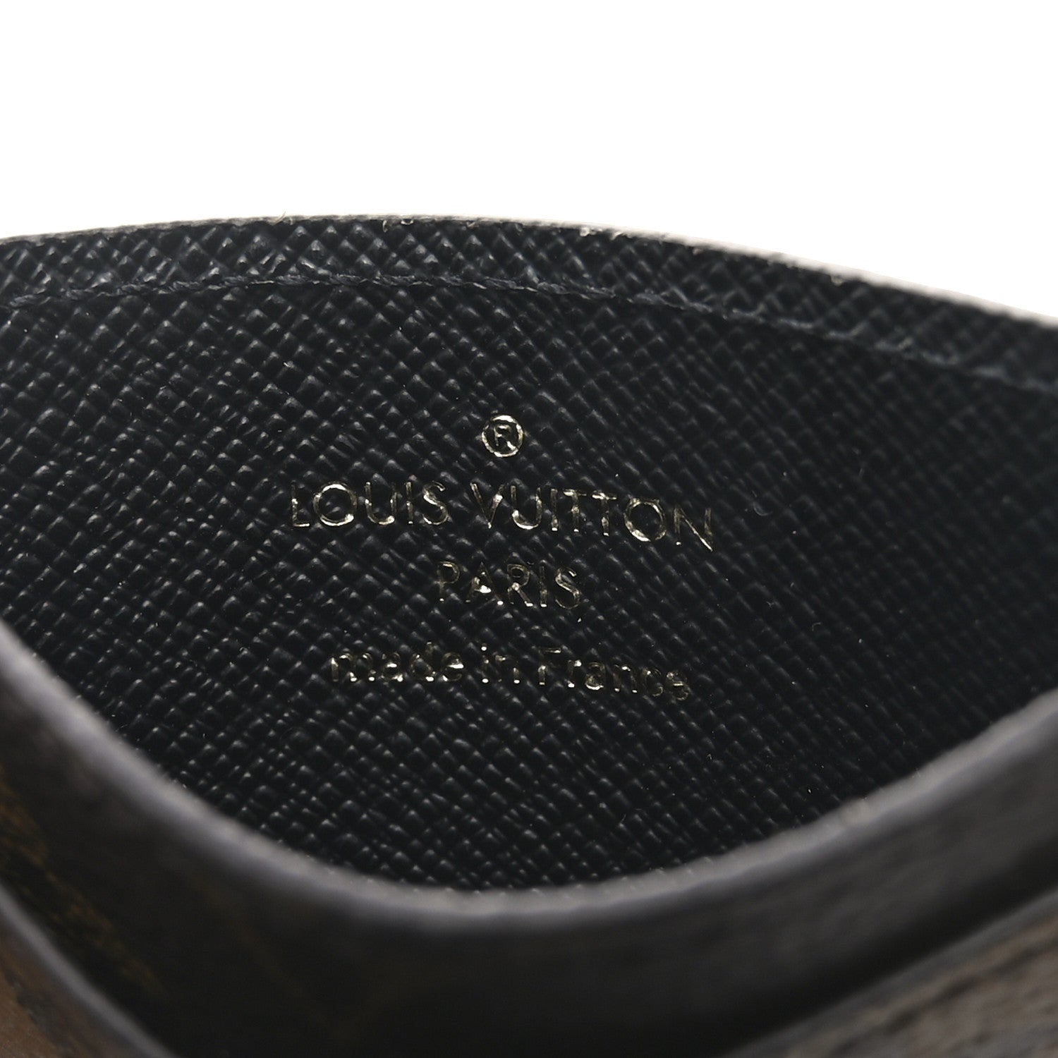 Reverse Monogram Card Holder