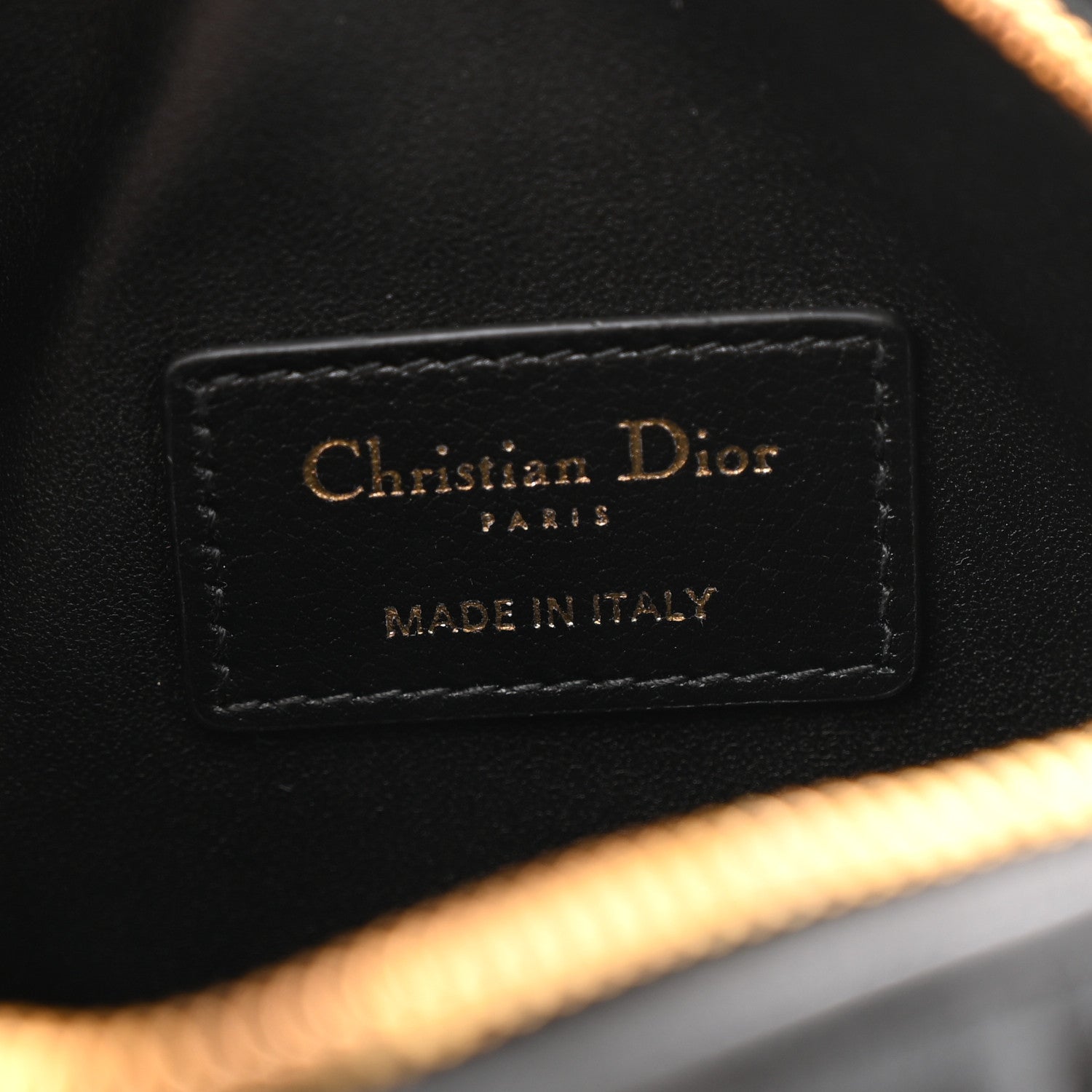 Calfskin Macrocannage Nano Groove 17 Bag Black