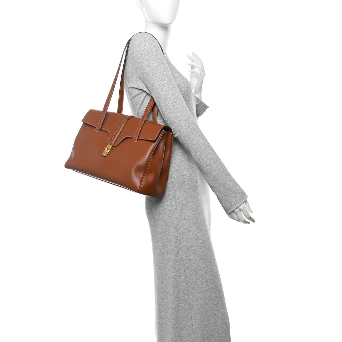 Calfskin Medium Soft 16 Bag Tan