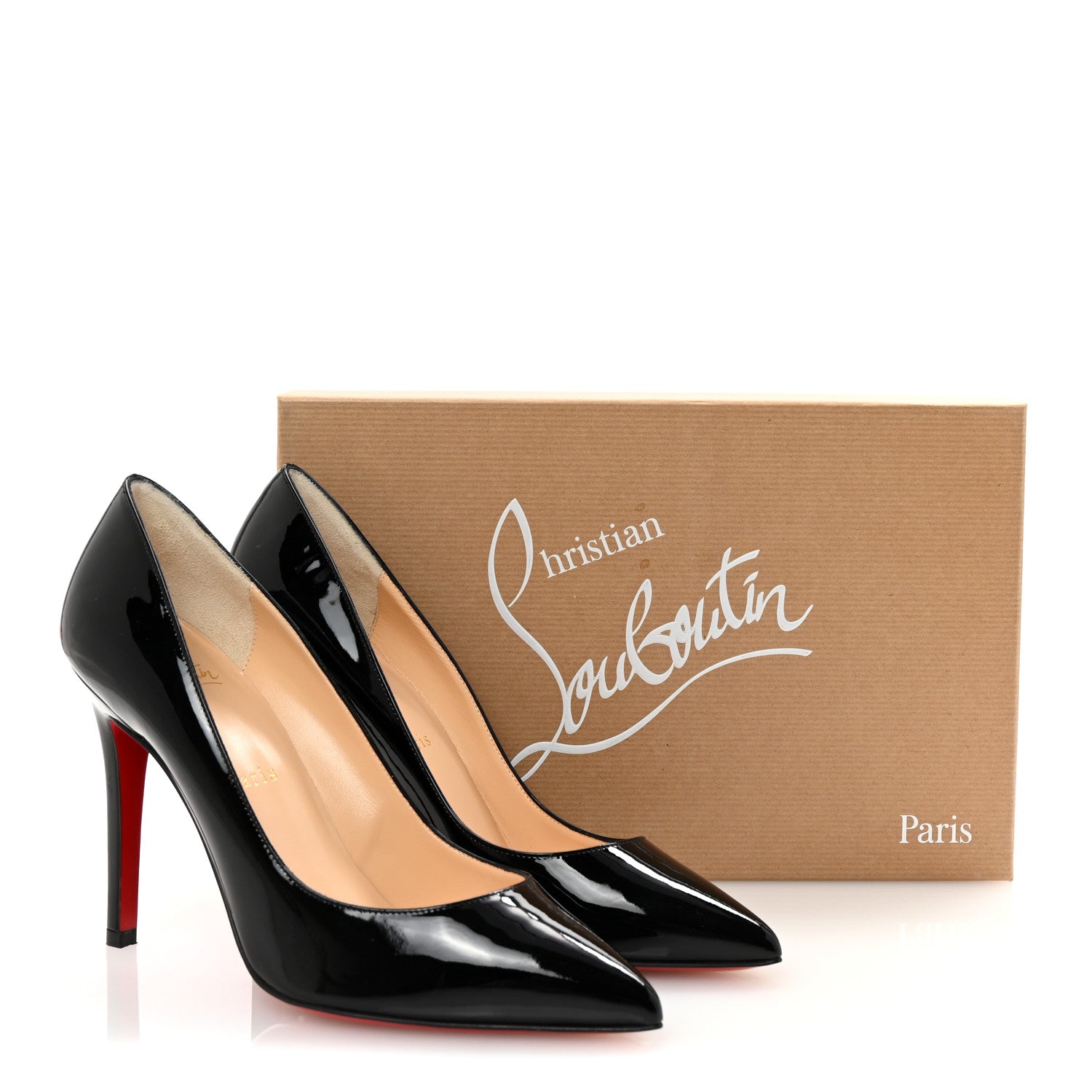 Patent Pigalle Follies 100 Pumps 38 Black