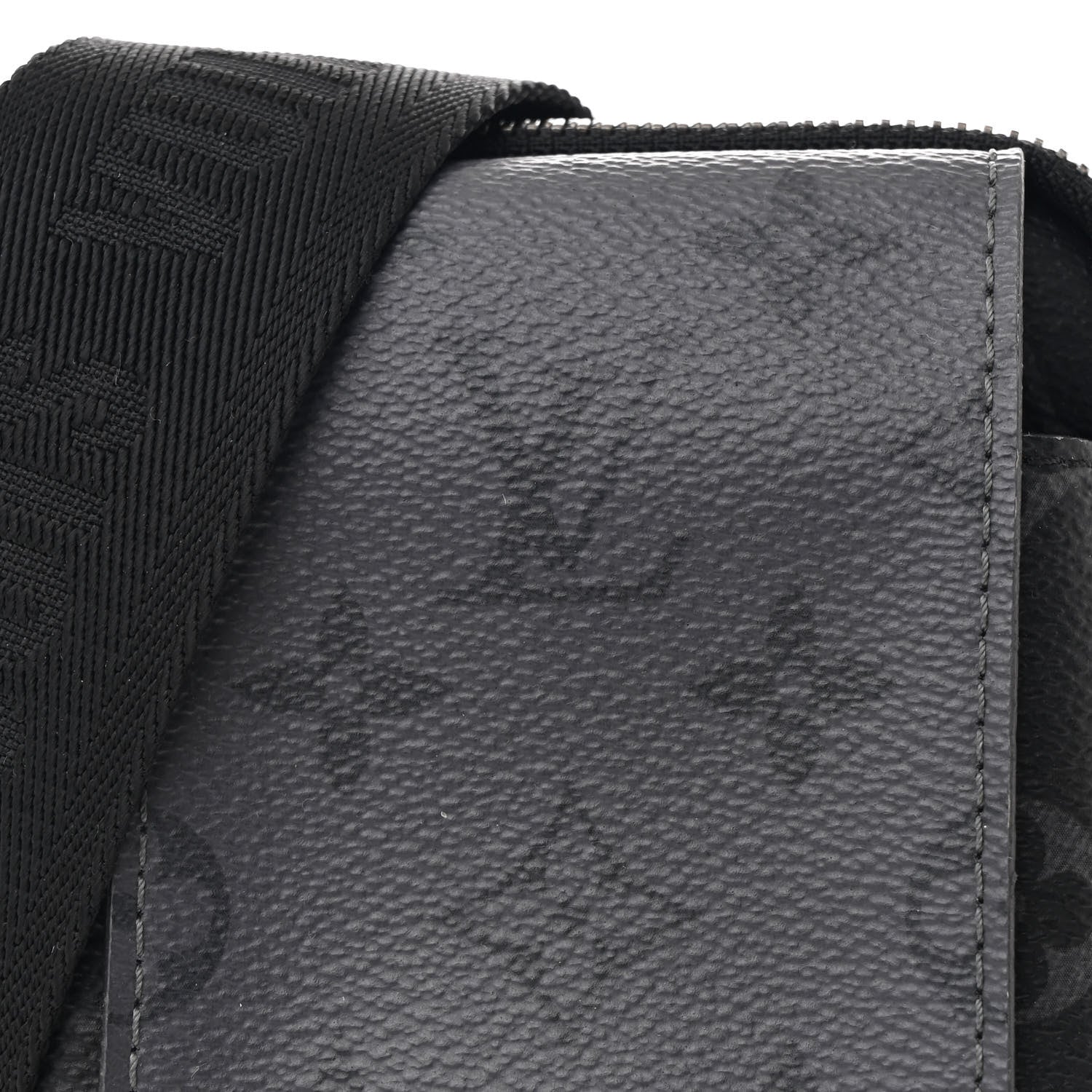 Monogram Eclipse Reverse Double Phone Pouch NM