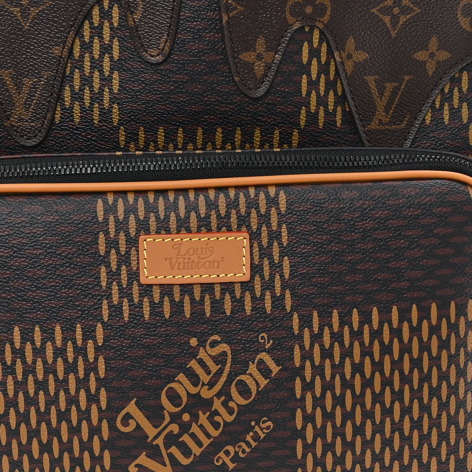 x NIGO Giant Damier Ebene Monogram Campus Backpack