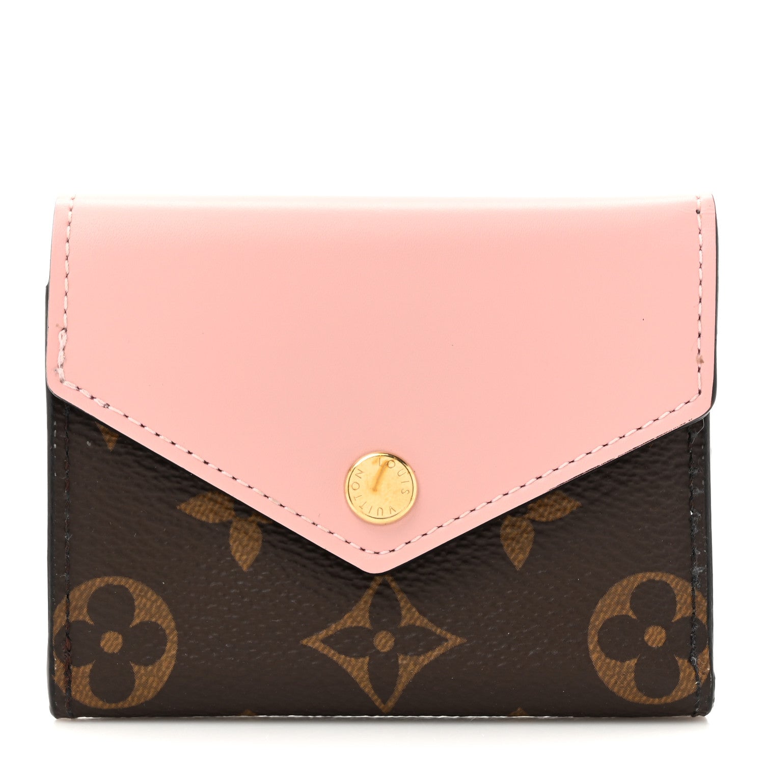 Monogram Zoe Wallet Rose Ballerine