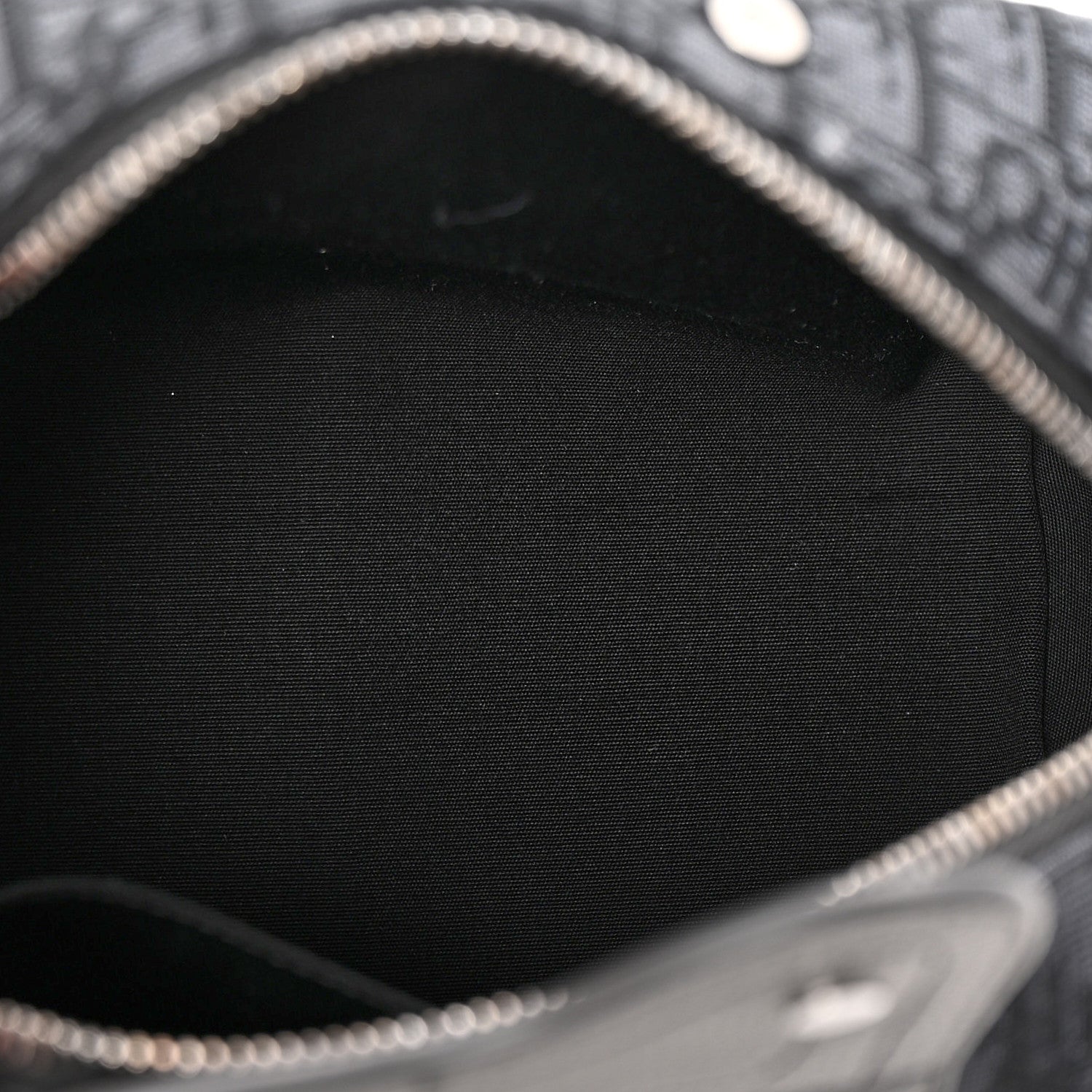 Oblique Jacquard Grained Calfskin Lingot Manity Toiletry Case Black