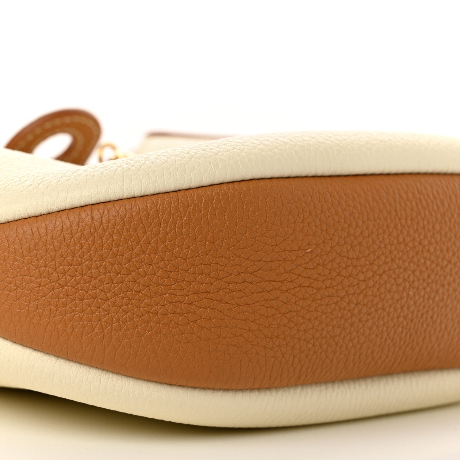 Grained Calfskin Mini Bobbin Wheat