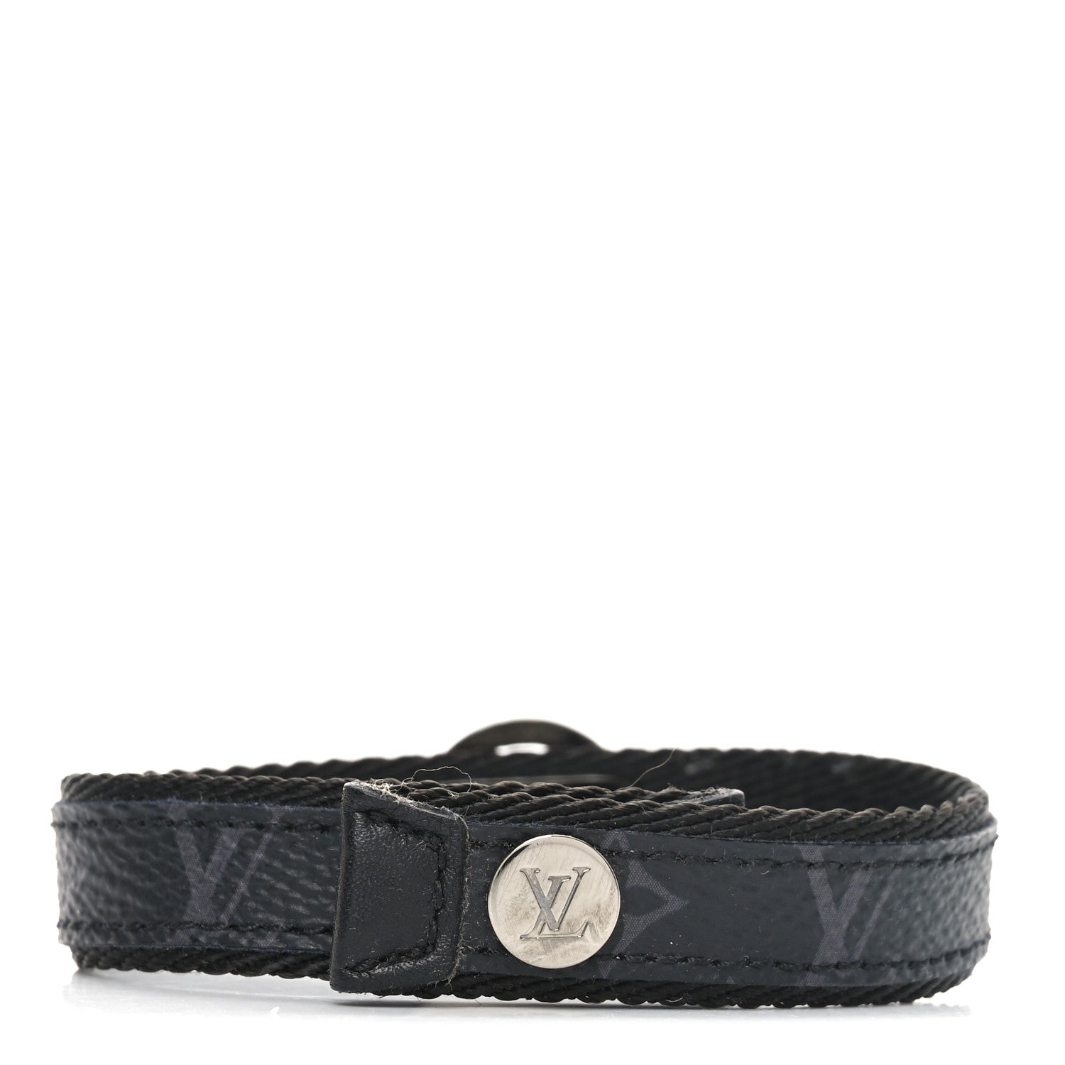 Monogram Eclipse LV Circle Bracelet