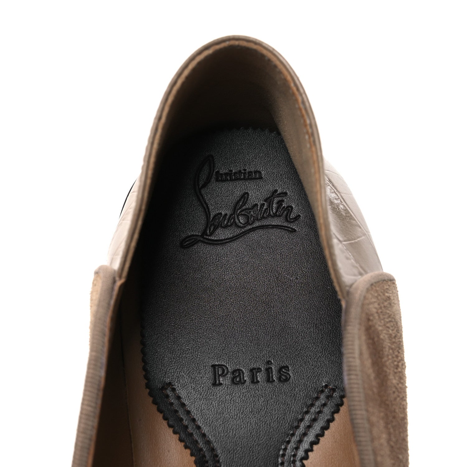 Crosta Alligator Embossed Mens Penny No Back Flat 42 Roca