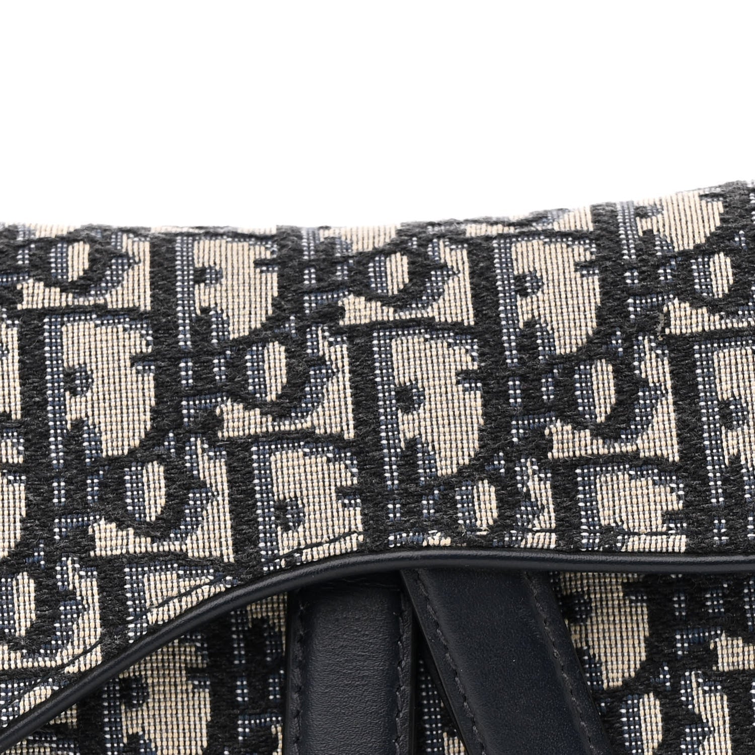 Oblique Mini Saddle Bag Blue