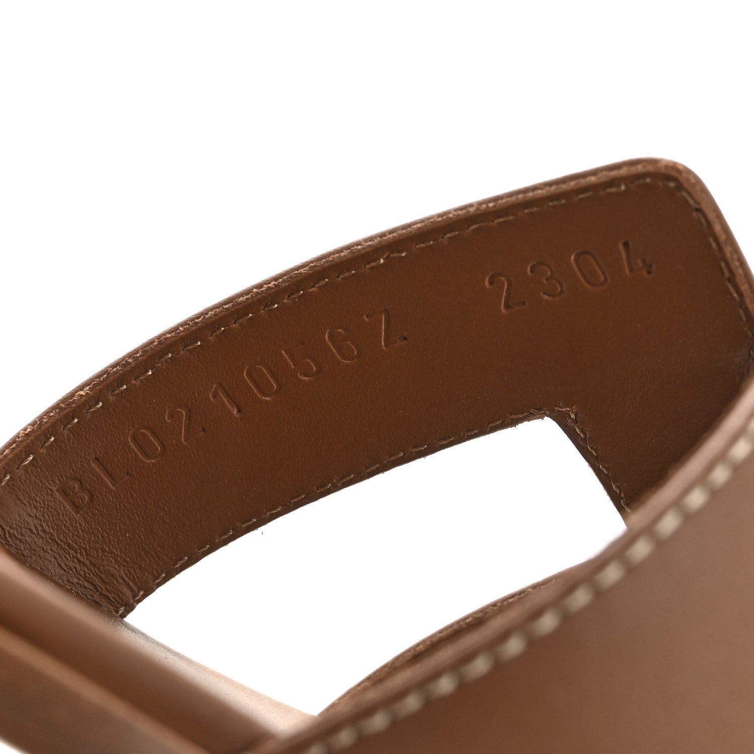 Box Calfskin Oran Sandals 37.5 Gold