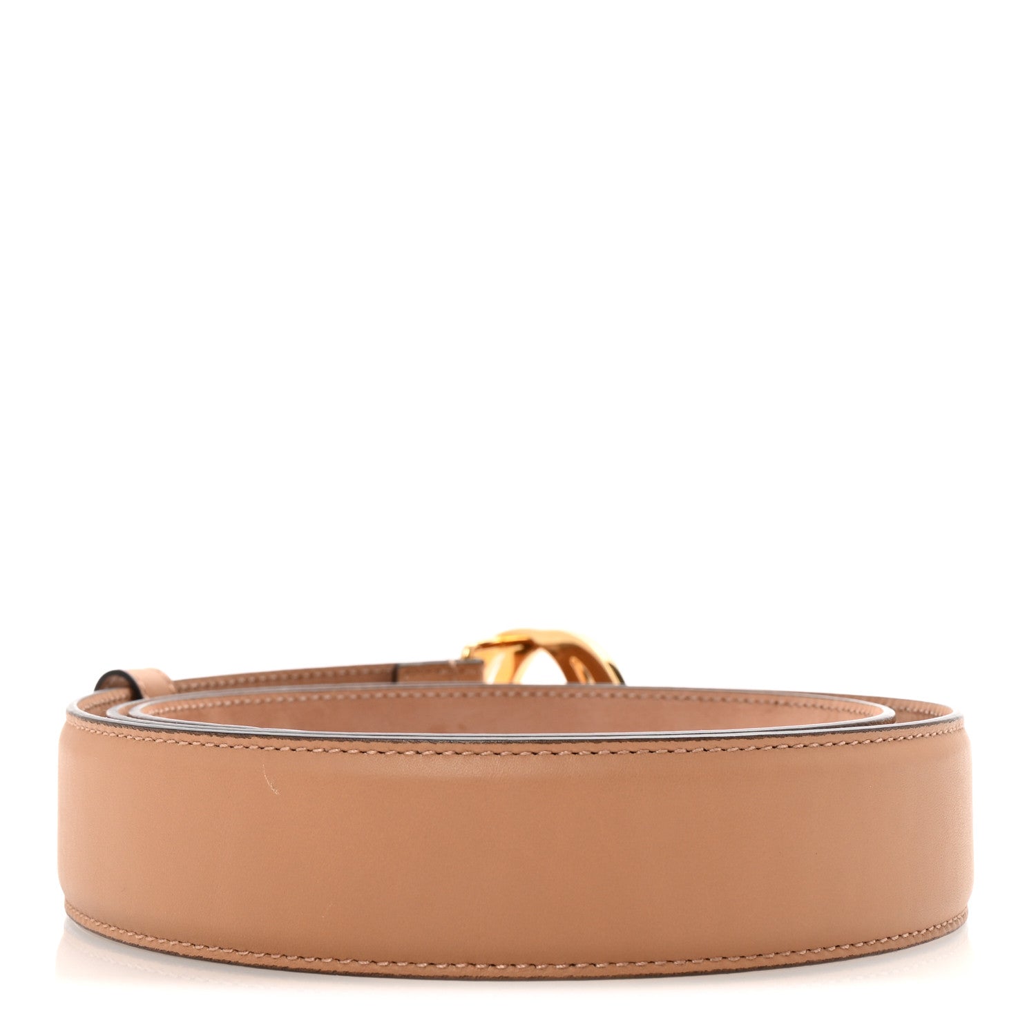 Calfskin Interlocking G 37mm Belt 105 42 Camelia