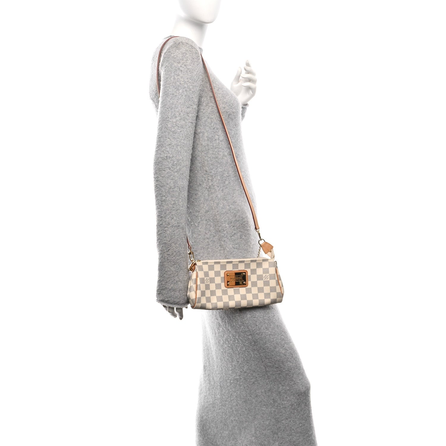 Damier Azur Eva Clutch