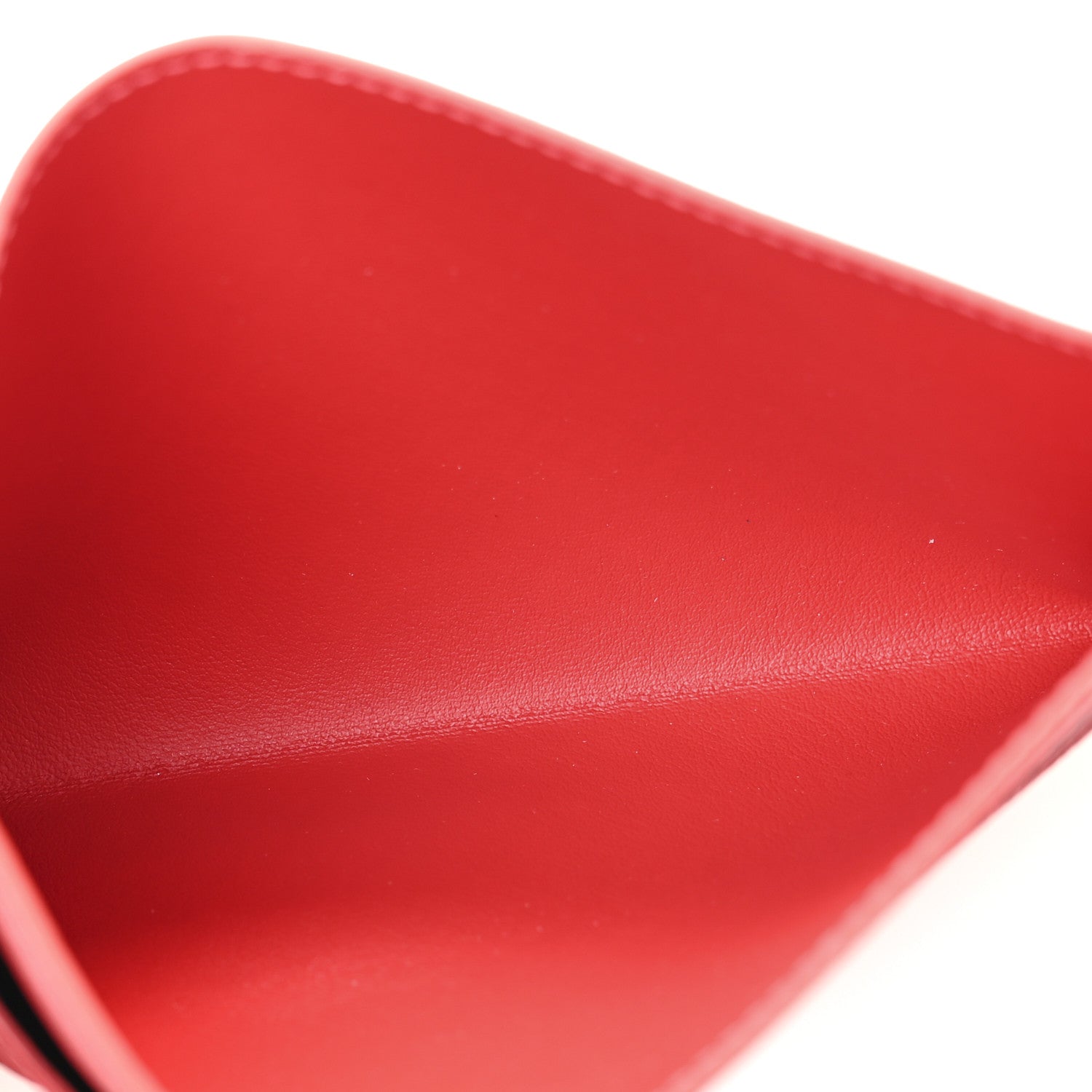 Calfskin Felicie Card Holder Insert Cherry