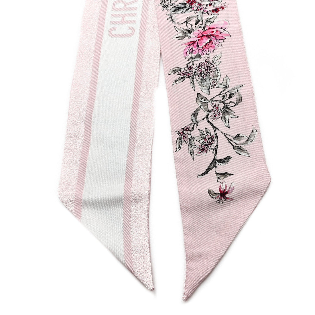 Silk Floral Mitzah Scarf Rose