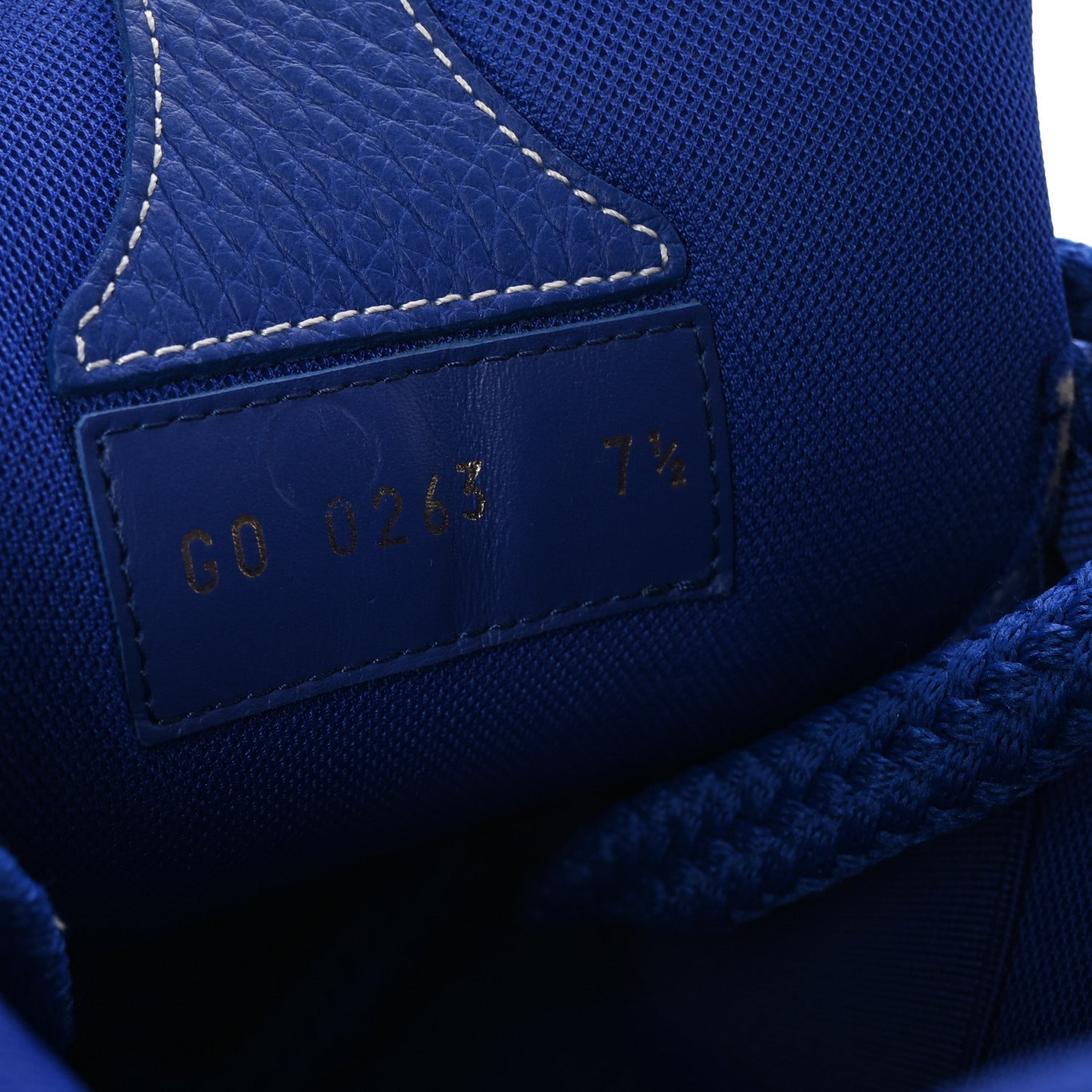 Mens LV Skate Sneakers 7.5 Blue