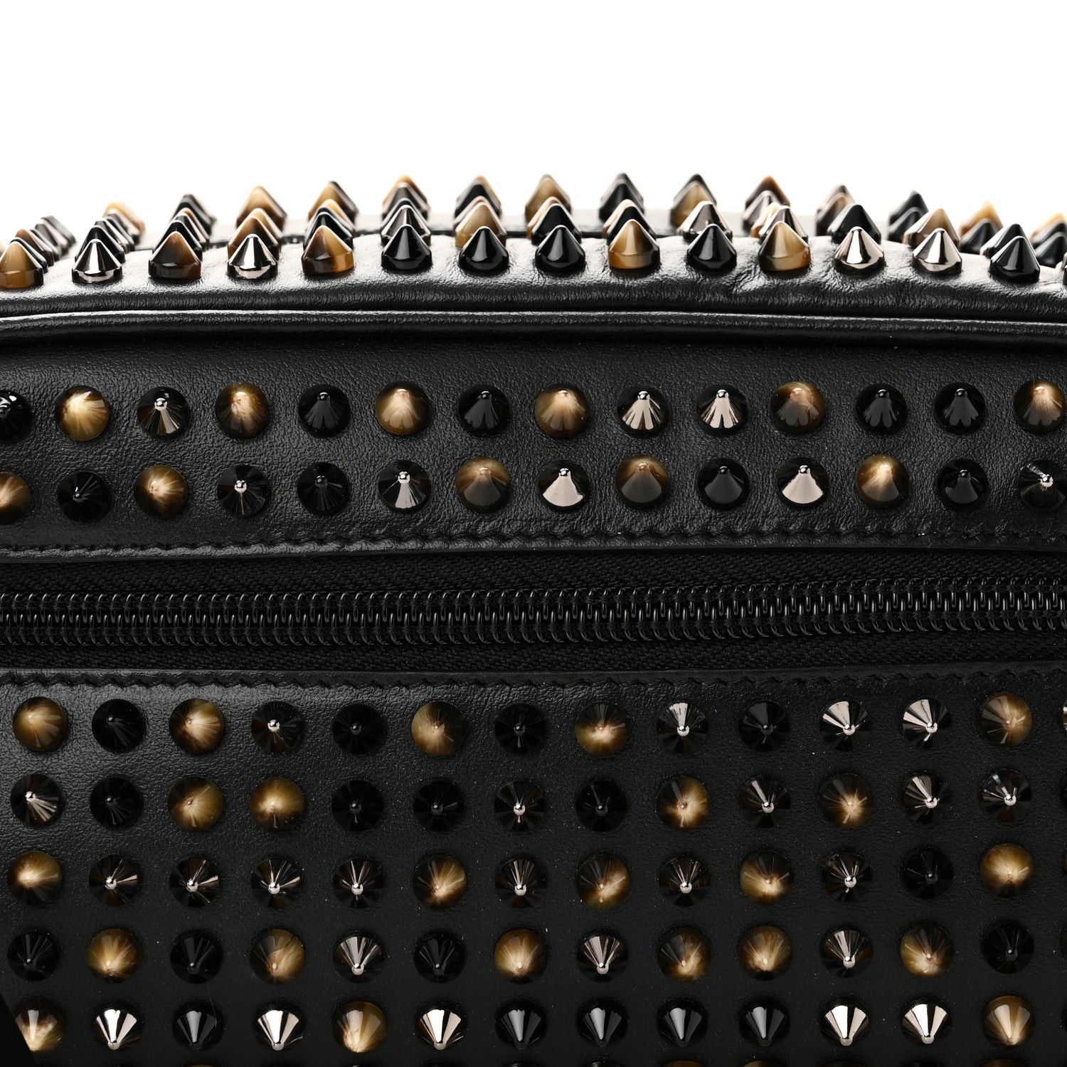 Calfskin Spikes Mens Blaster Toiletry Bag Black