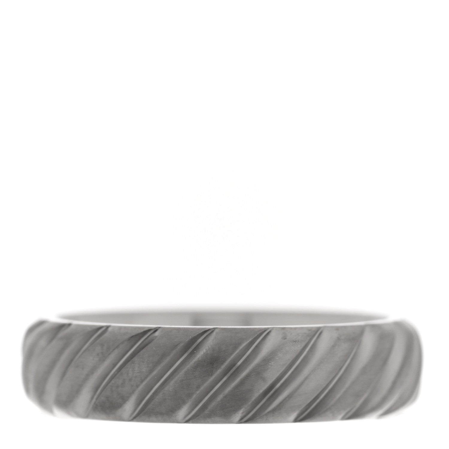 Titanium 6mm Cable Band Ring 62 10
