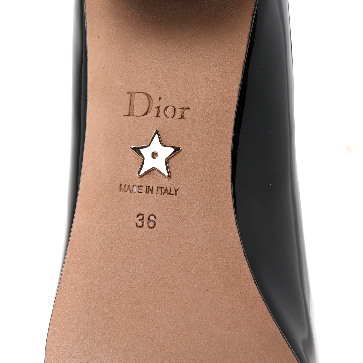 Patent Grosgrain Bow Idylle 35mm Pumps 36 Black