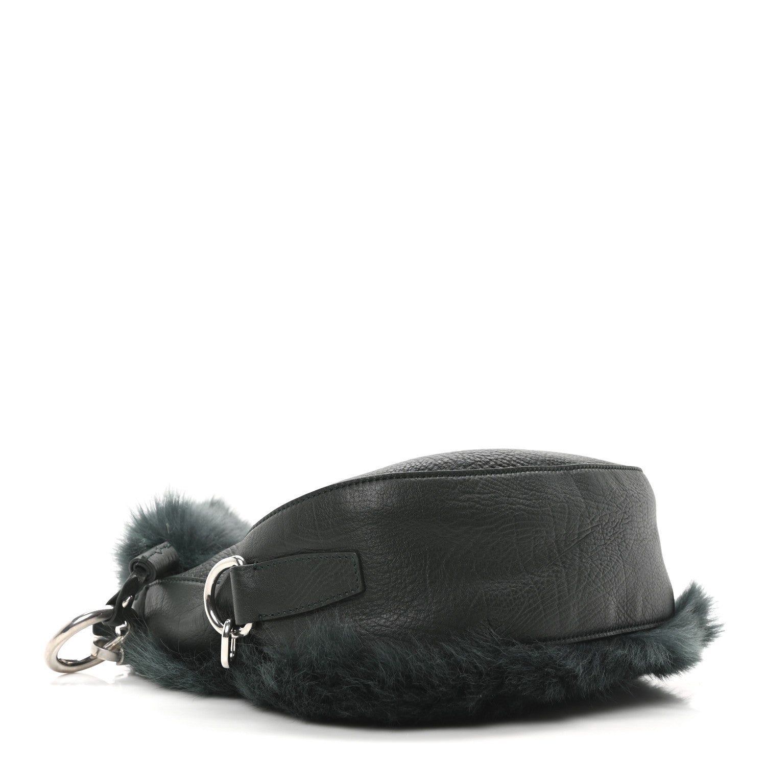 Shearling Small Knight Crossbody Bag Vine