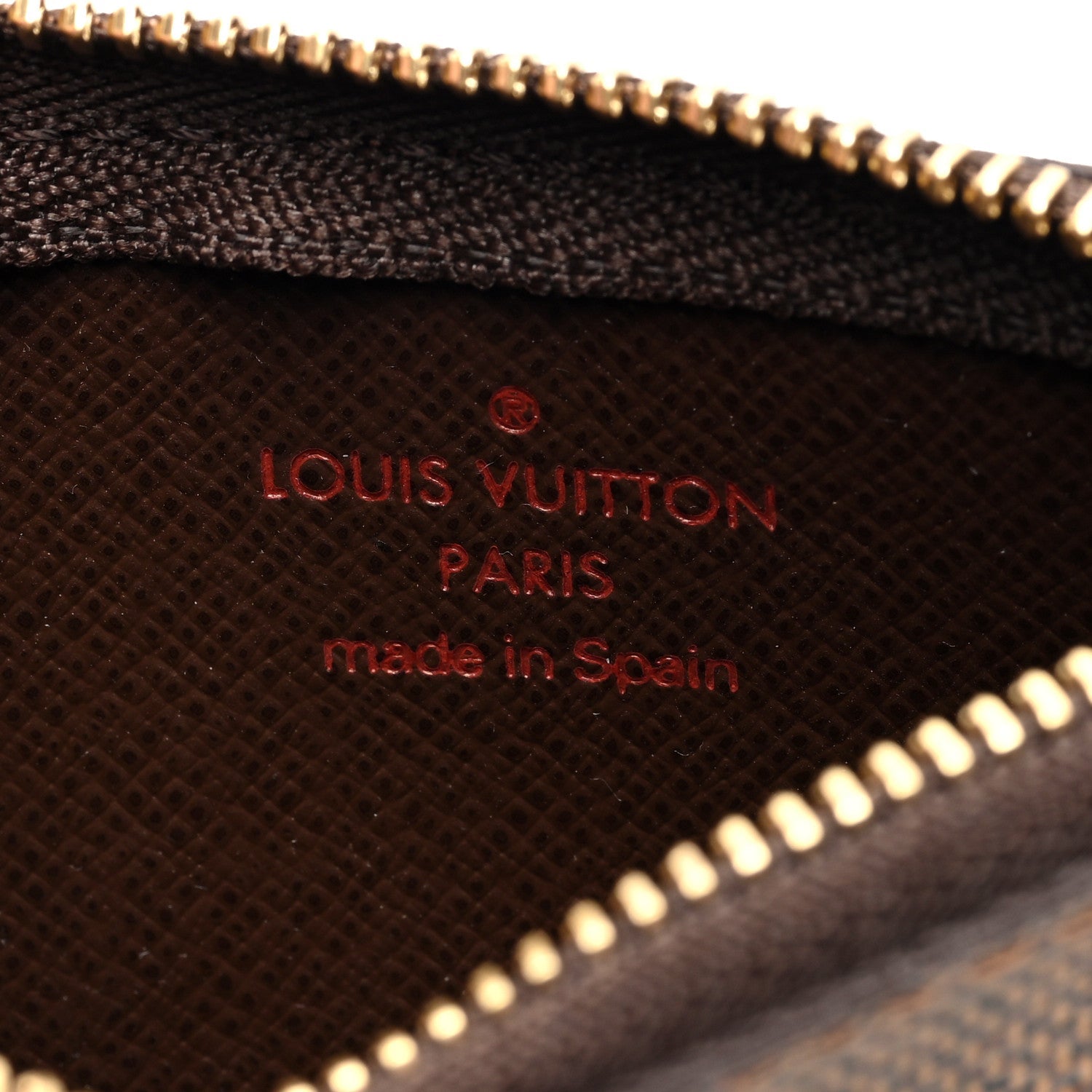 Damier Ebene Key Pouch