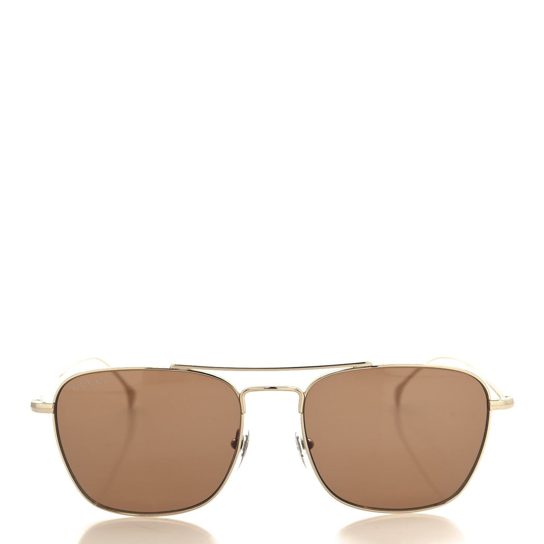 Metal Aviator Sunglasses GG1183S Gold Brown