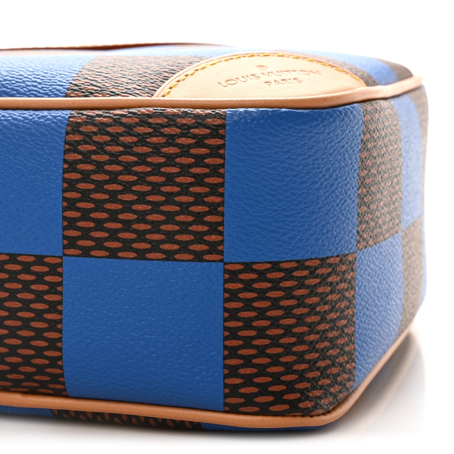 Damier Pop Chess Messenger Blue