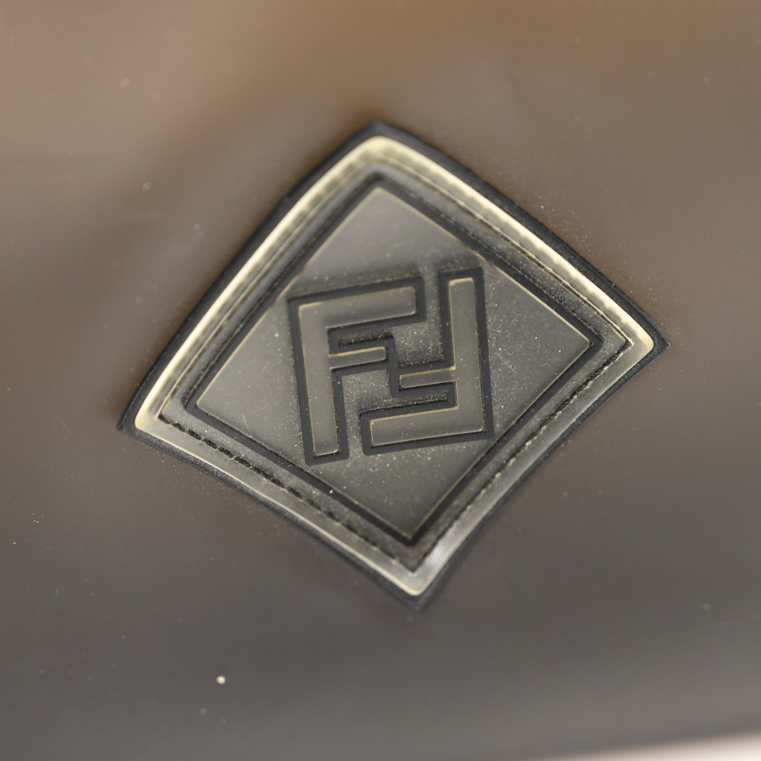 PVC Vitello Faithful Flat Shopping Tote Black