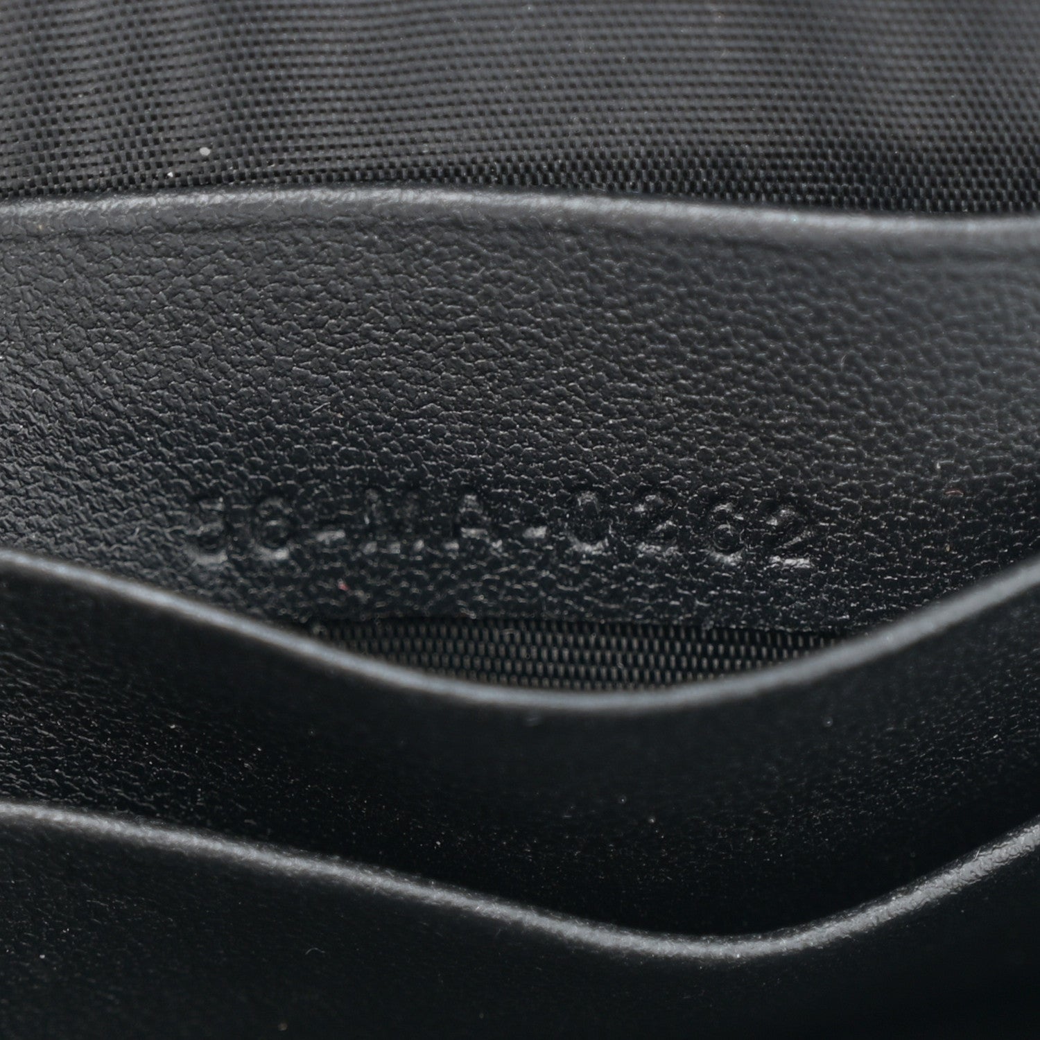 Lambskin Cannage Lady Dior Phone Holder Black