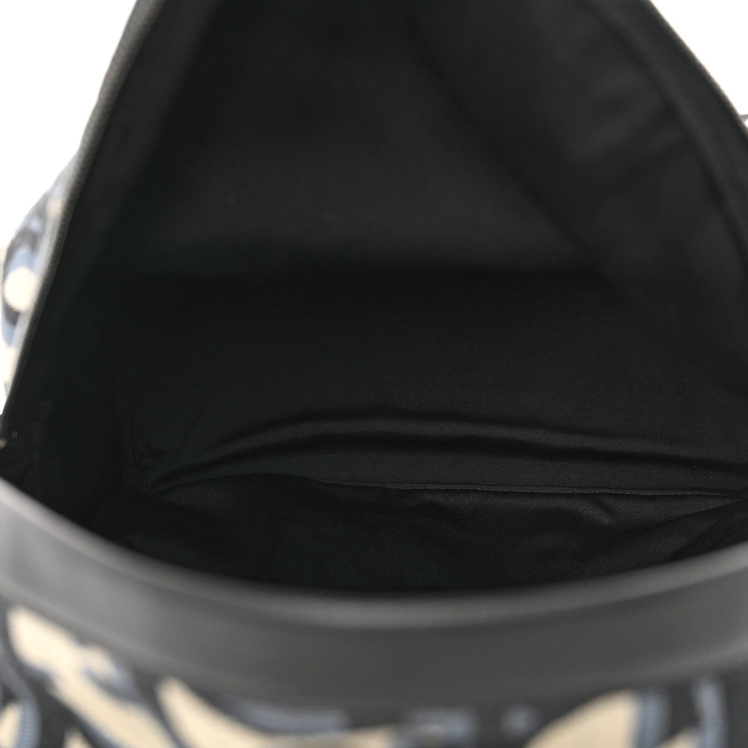 Oblique Maxi Calfskin Rider Kid's Backpack Beige Blue