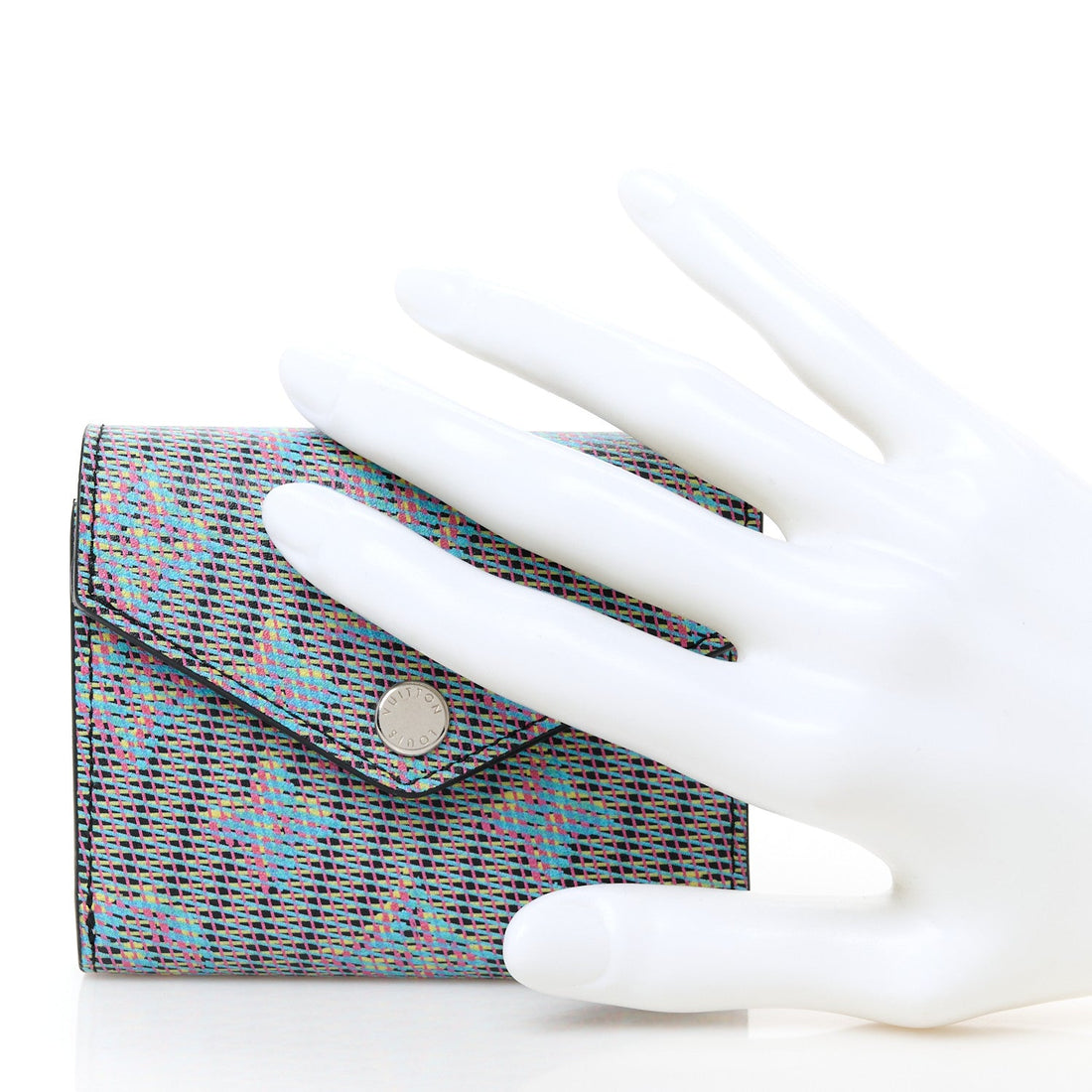 Monogram LV Pop Zoe Wallet Blue