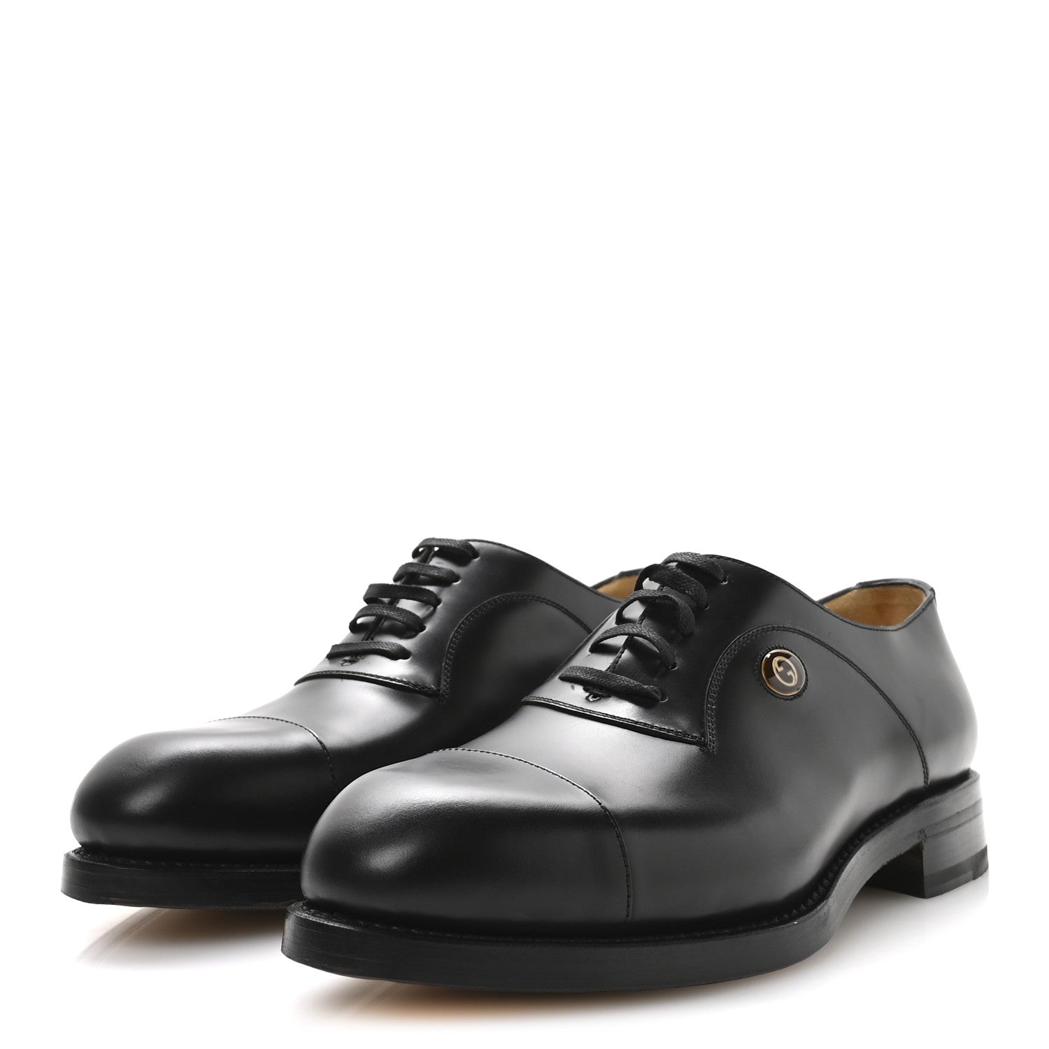 Calfskin Mens Captoe Oxford Loafers 11