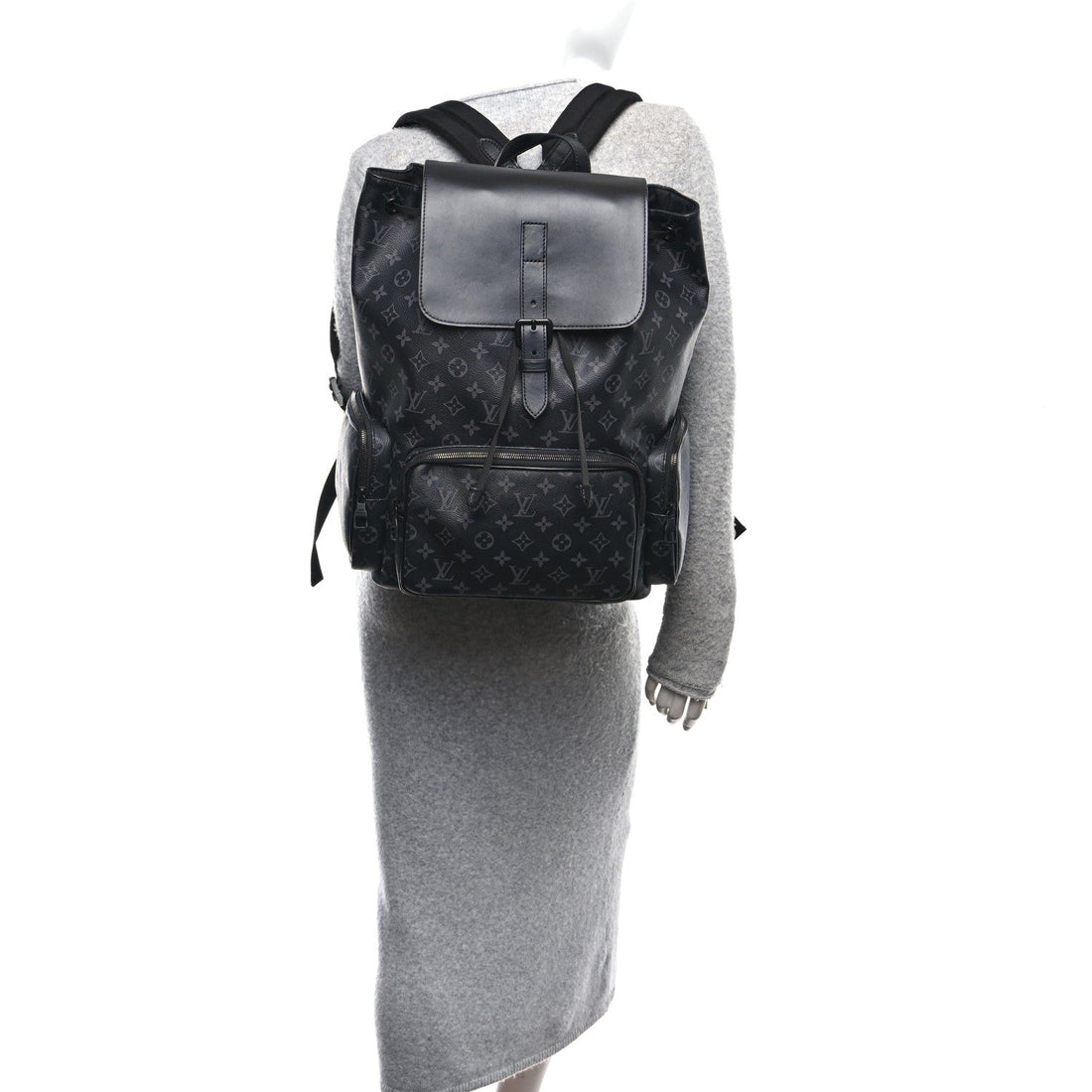 Monogram Eclipse Trio Backpack