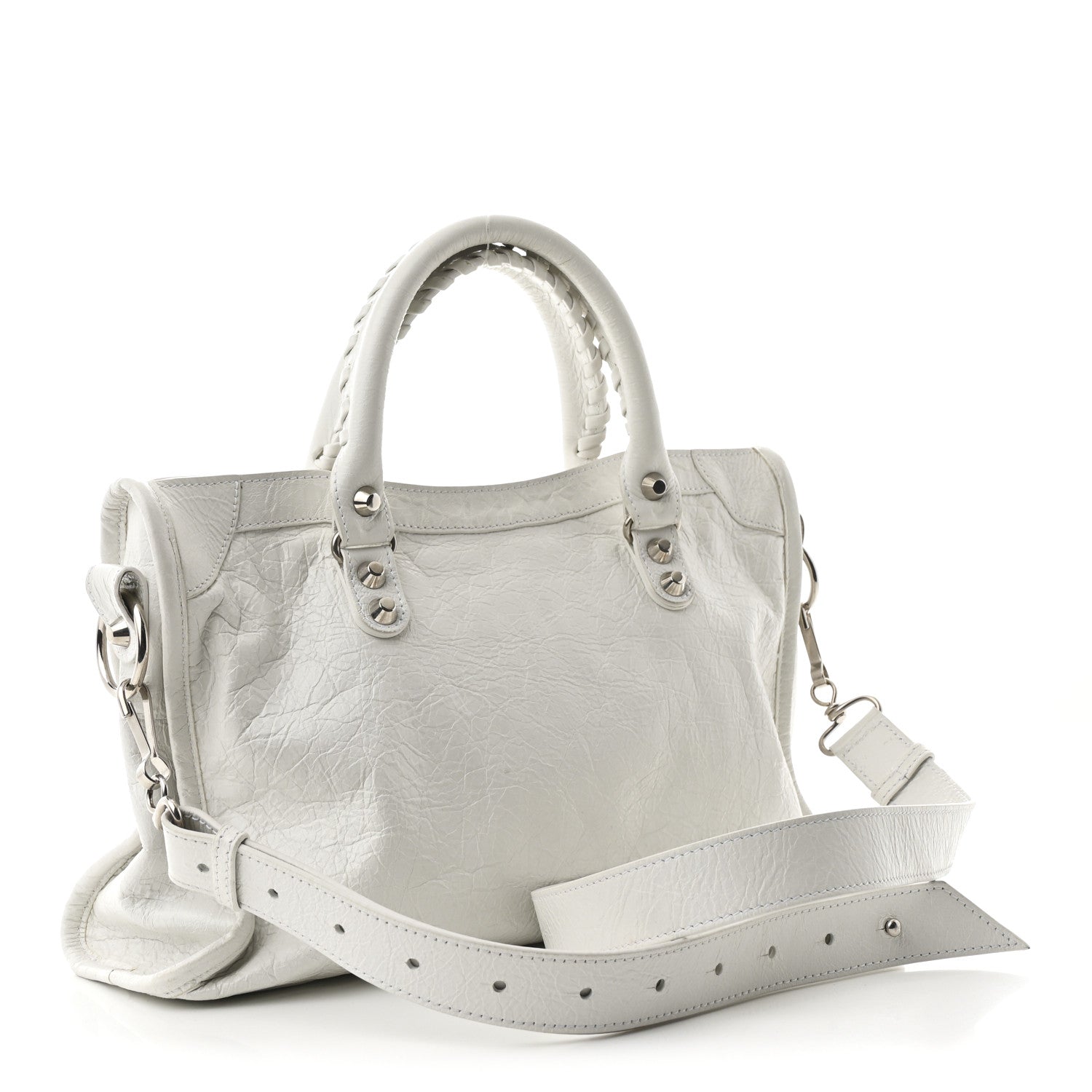 Arena Storico Classic Silver Hardware Small Le City Optic White