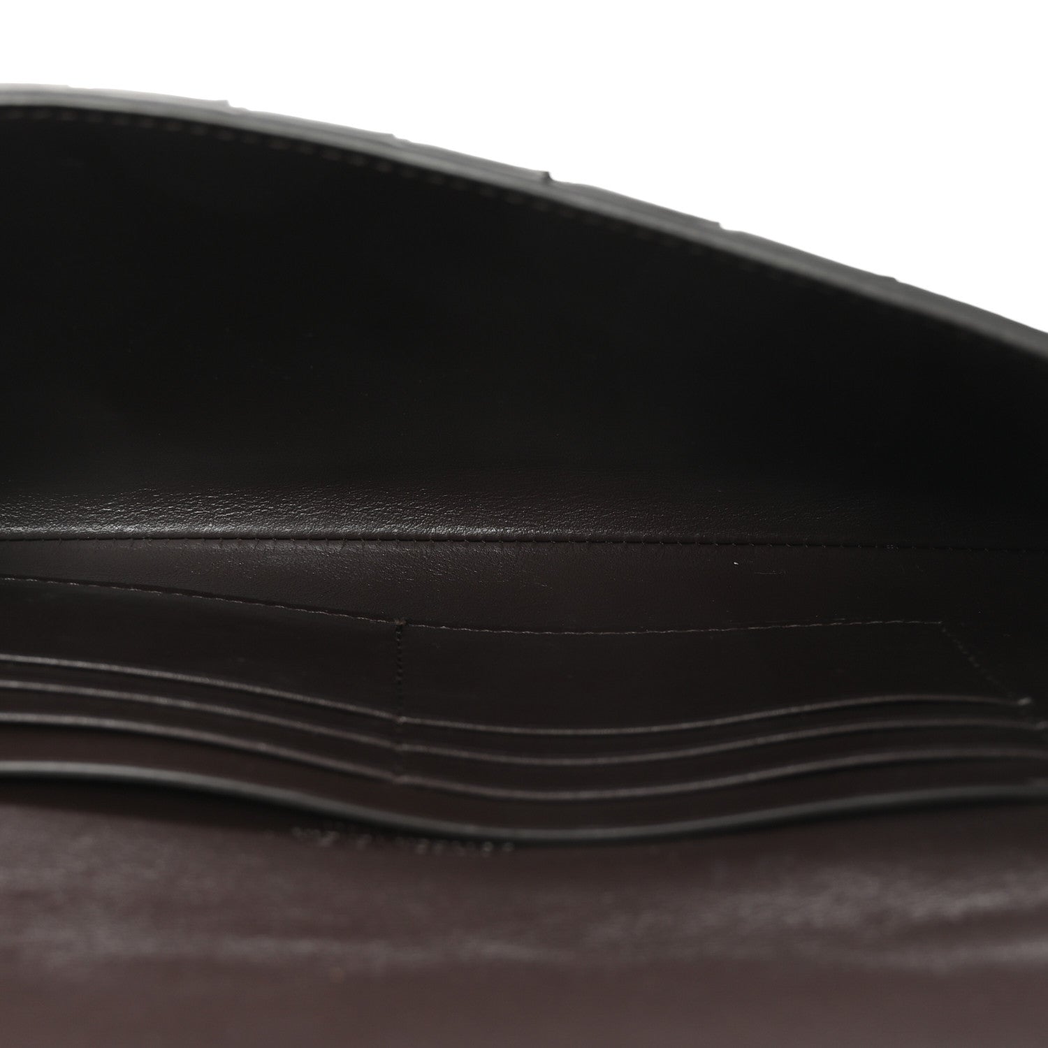 Nappa Intrecciato Long Andiamo Top Handle Clutch Fondant