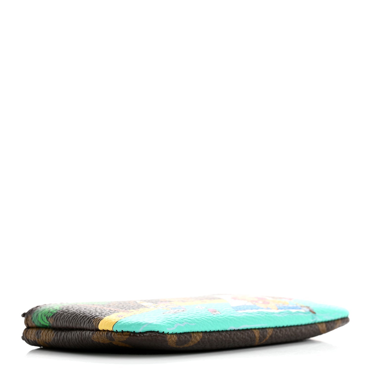 Monogram 2023 Christmas Animation Sailing Vivienne Key Pouch Dragonfruit Pink