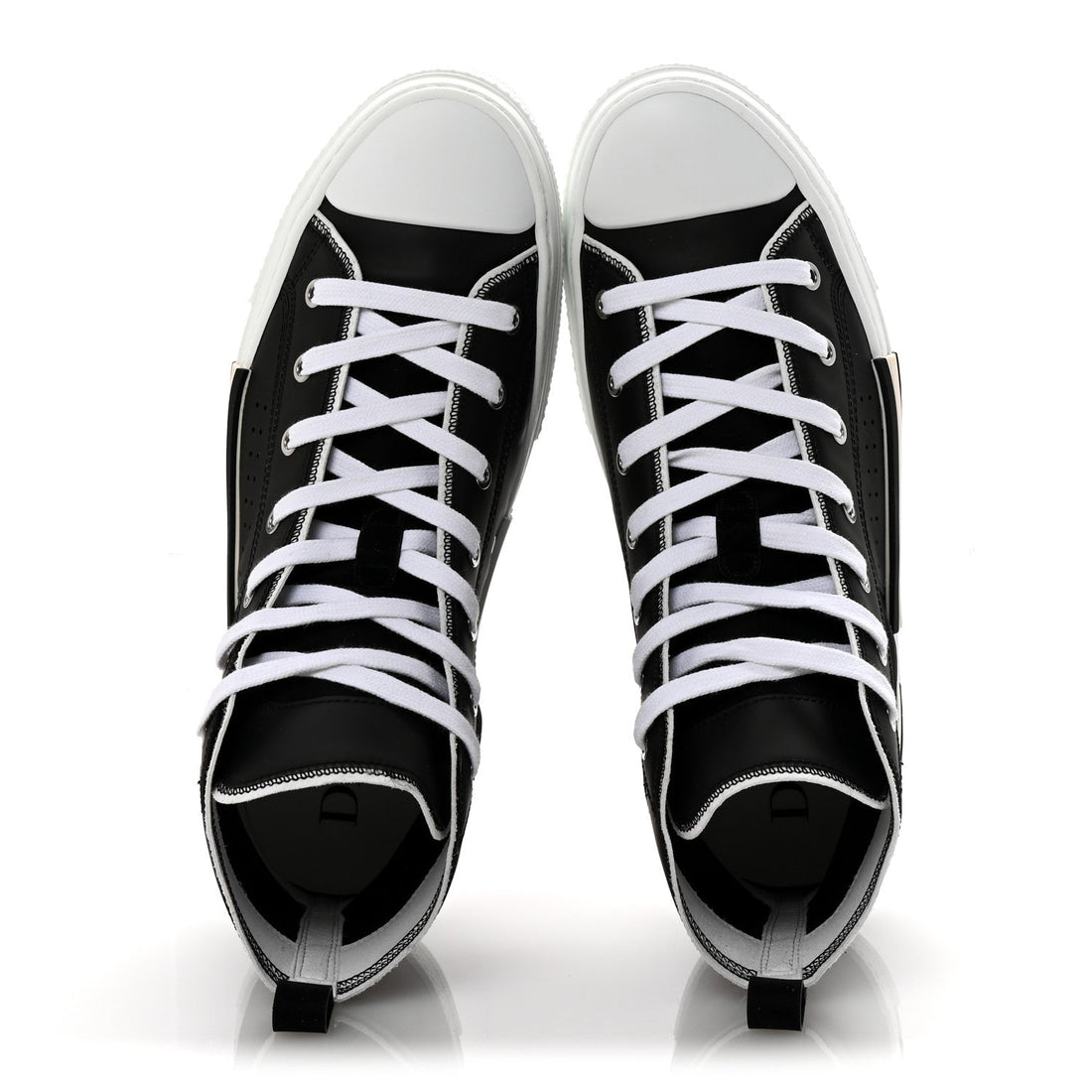 Oblique Kumo Mens B23 High Top Sneakers 43 Black Beige