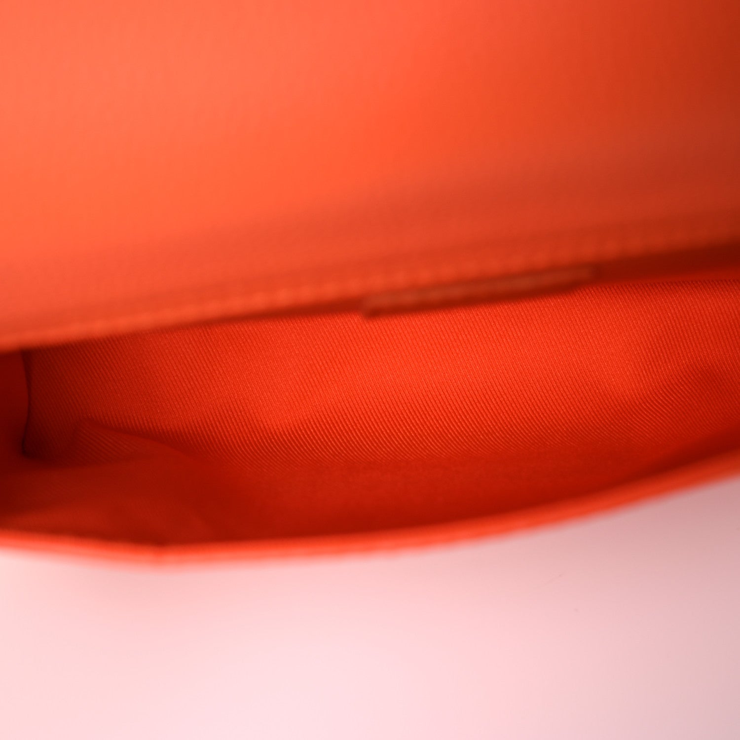 Grained Calfskin Aerogram New Sling Orange