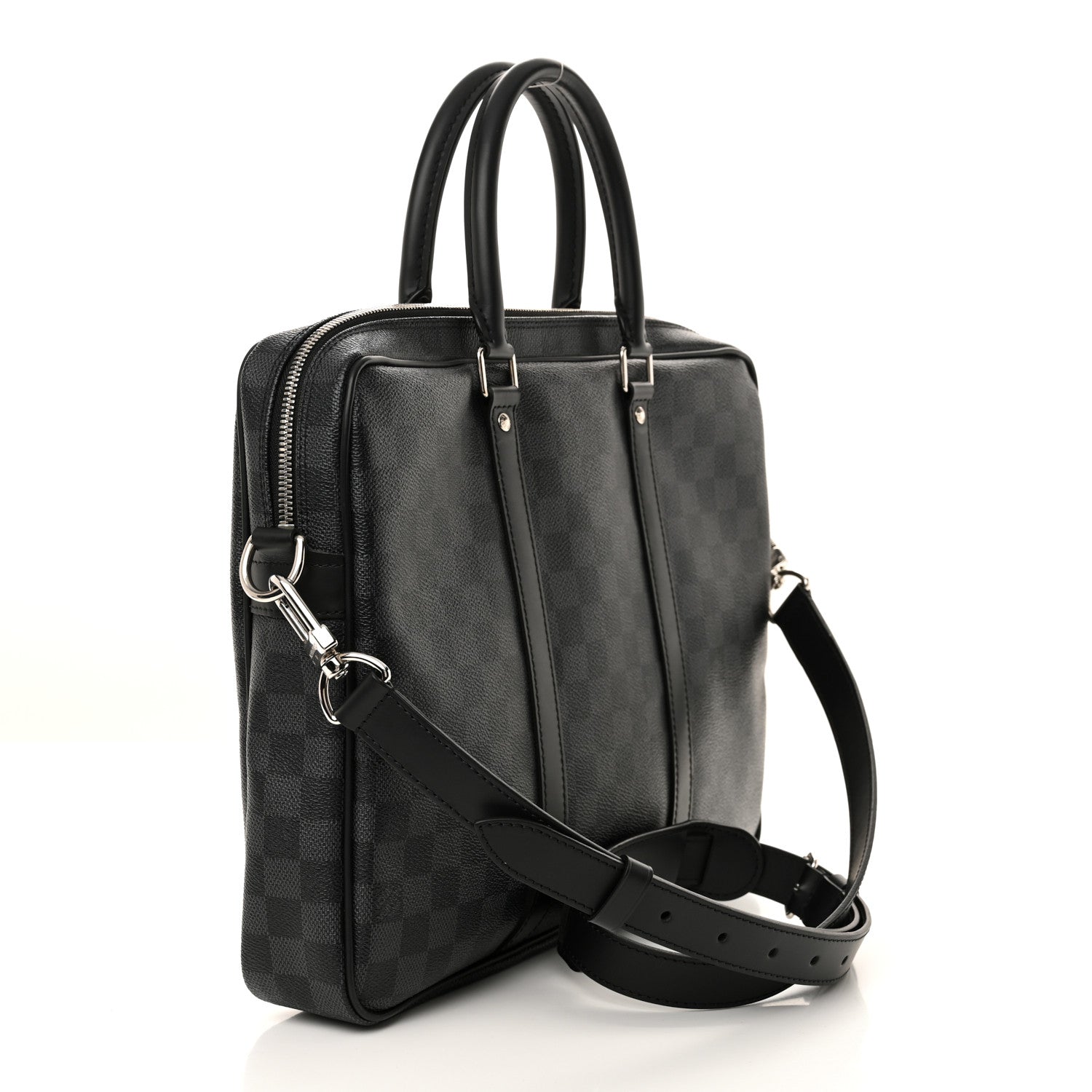 Damier Graphite Porte Documents Voyage PM