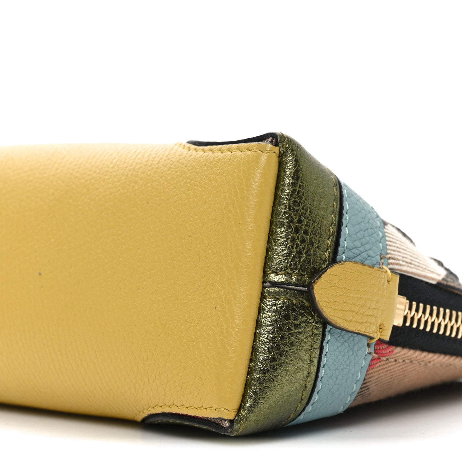 House Check Pop Elements Small Beauty Cosmetic Pouch Pale Opal