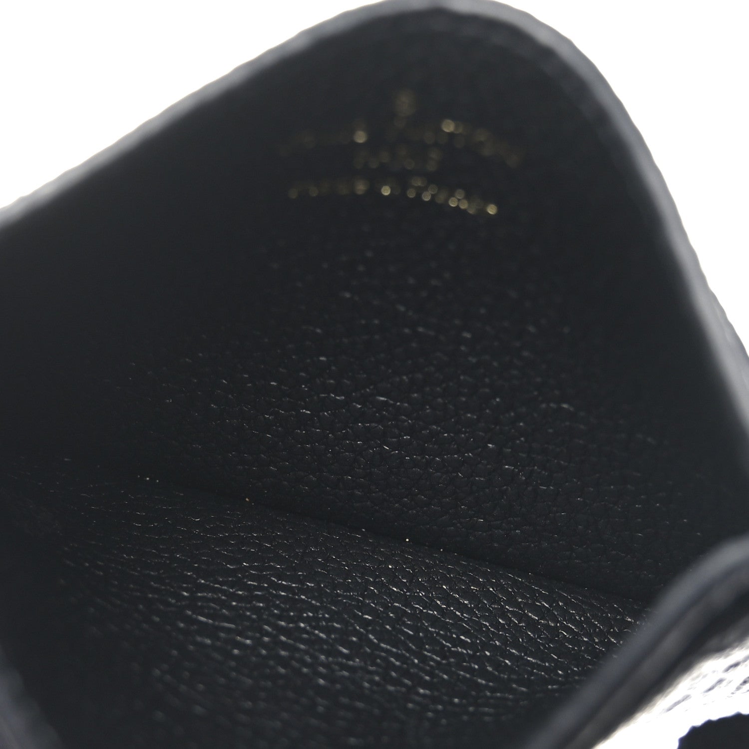 Empreinte Card Holder Black Beige