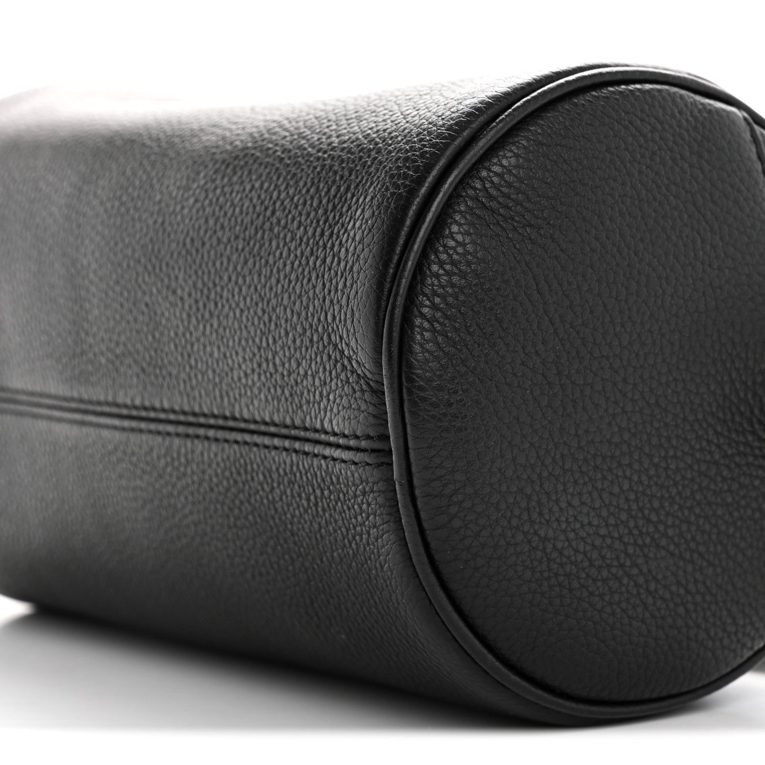 HOMME Grained Calfskin Mens Roller Messenger Black