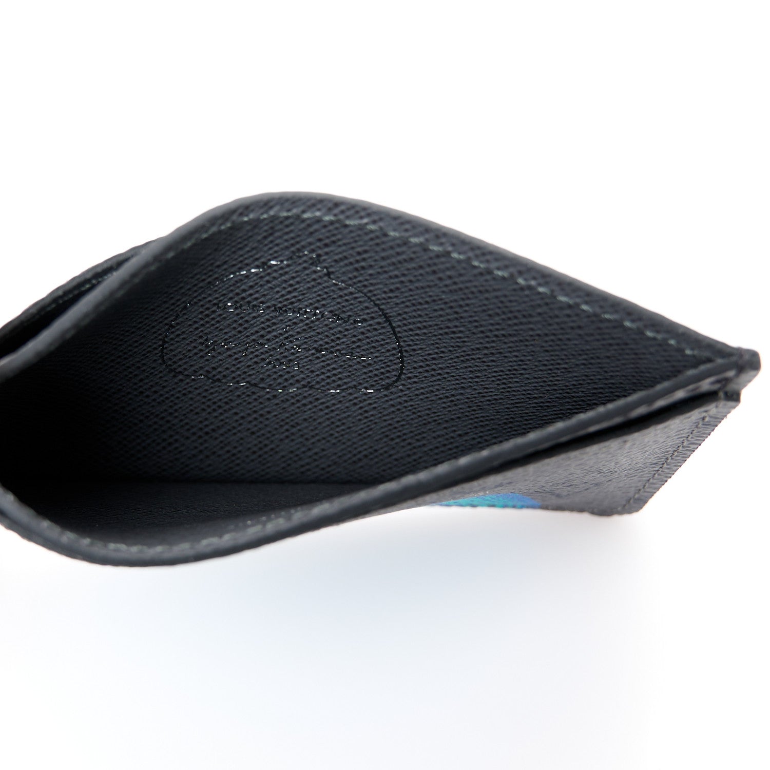 LV X YK Monogram Eclipse Reverse Pumpkin Card Holder