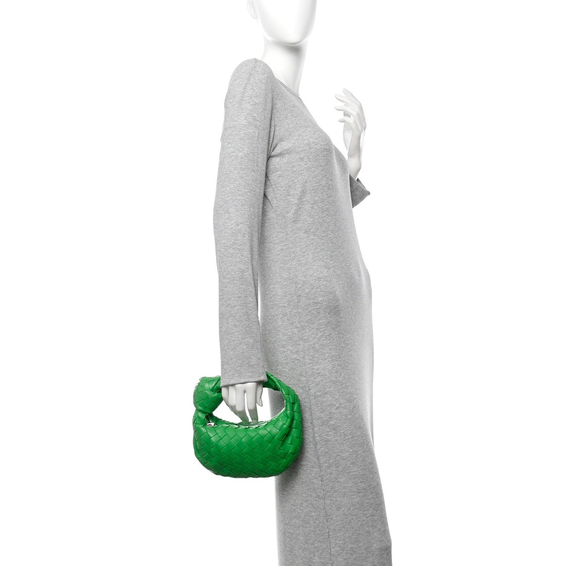 Nappa Intrecciato Mini Jodie Parakeet